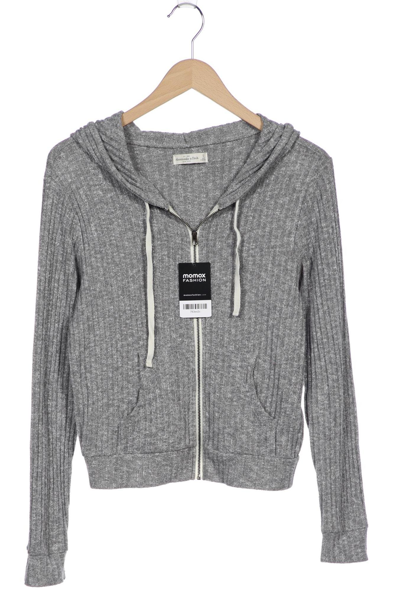 

Abercrombie & Fitch Damen Kapuzenpullover, grau, Gr. 36