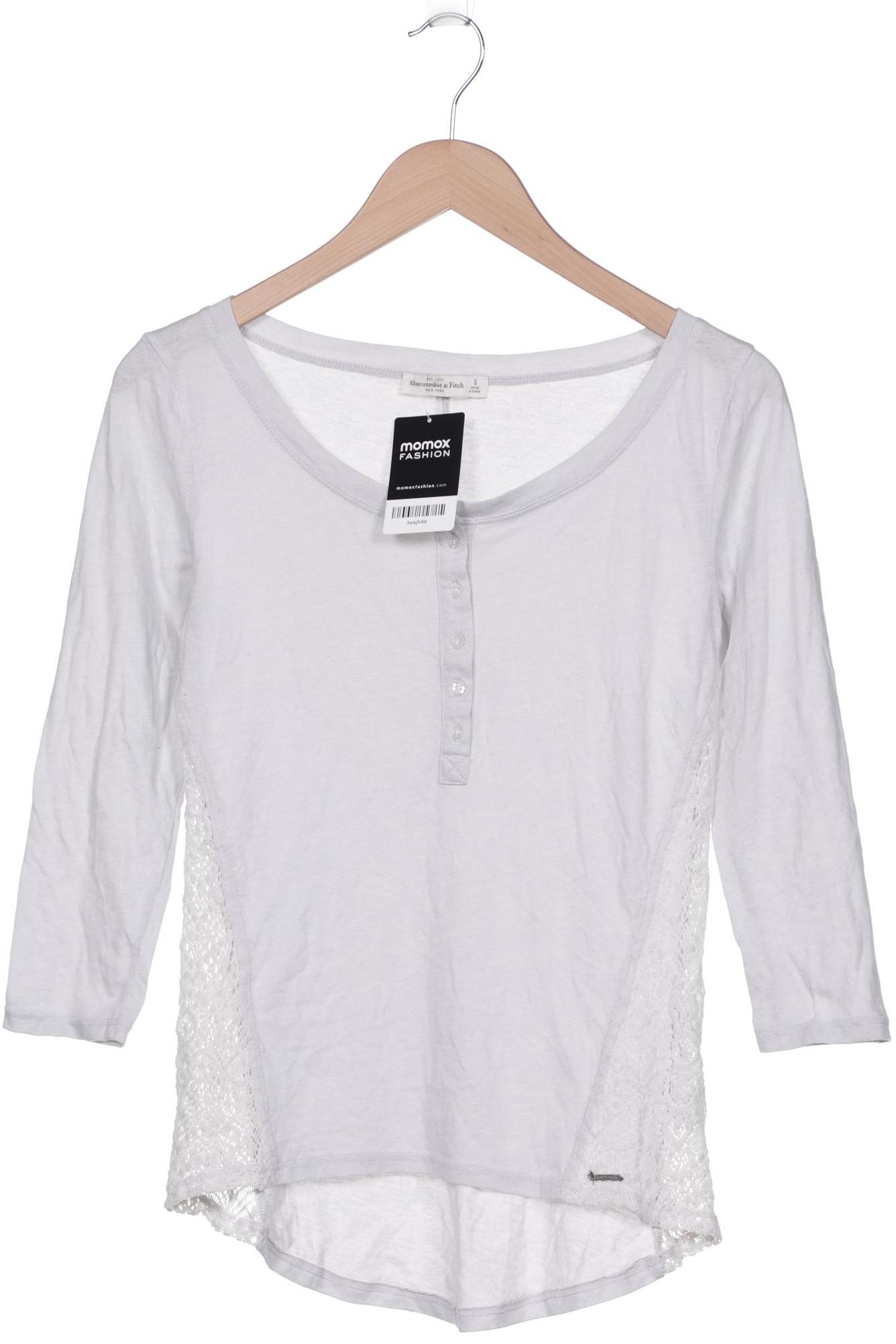 

Abercrombie & Fitch Damen Langarmshirt, hellblau