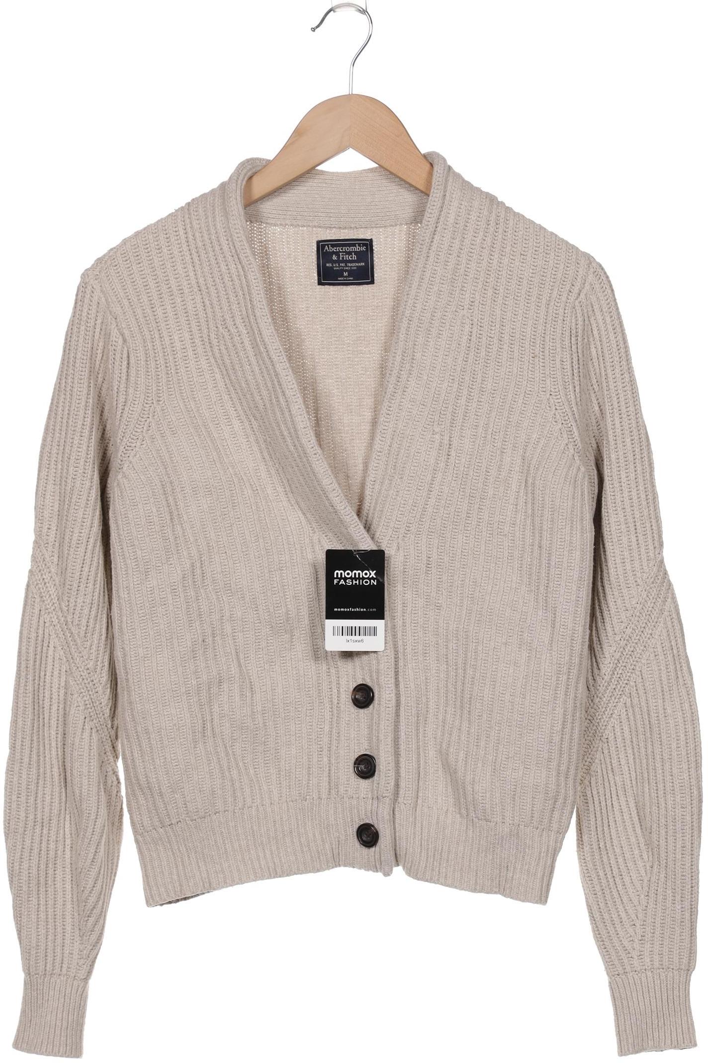 

Abercrombie & Fitch Damen Strickjacke, beige, Gr. 38