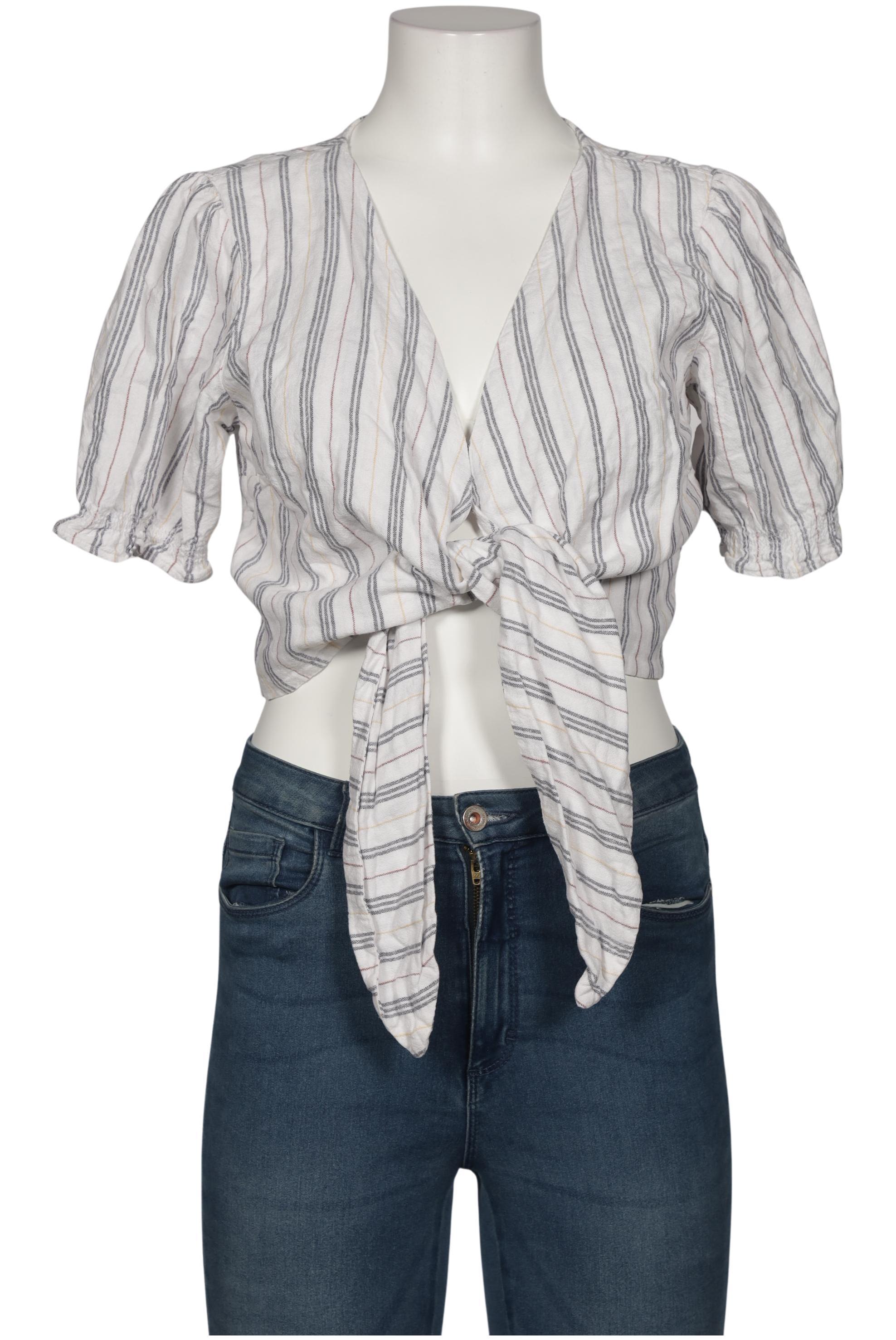

Abercrombie & Fitch Damen Bluse, weiß, Gr. 42