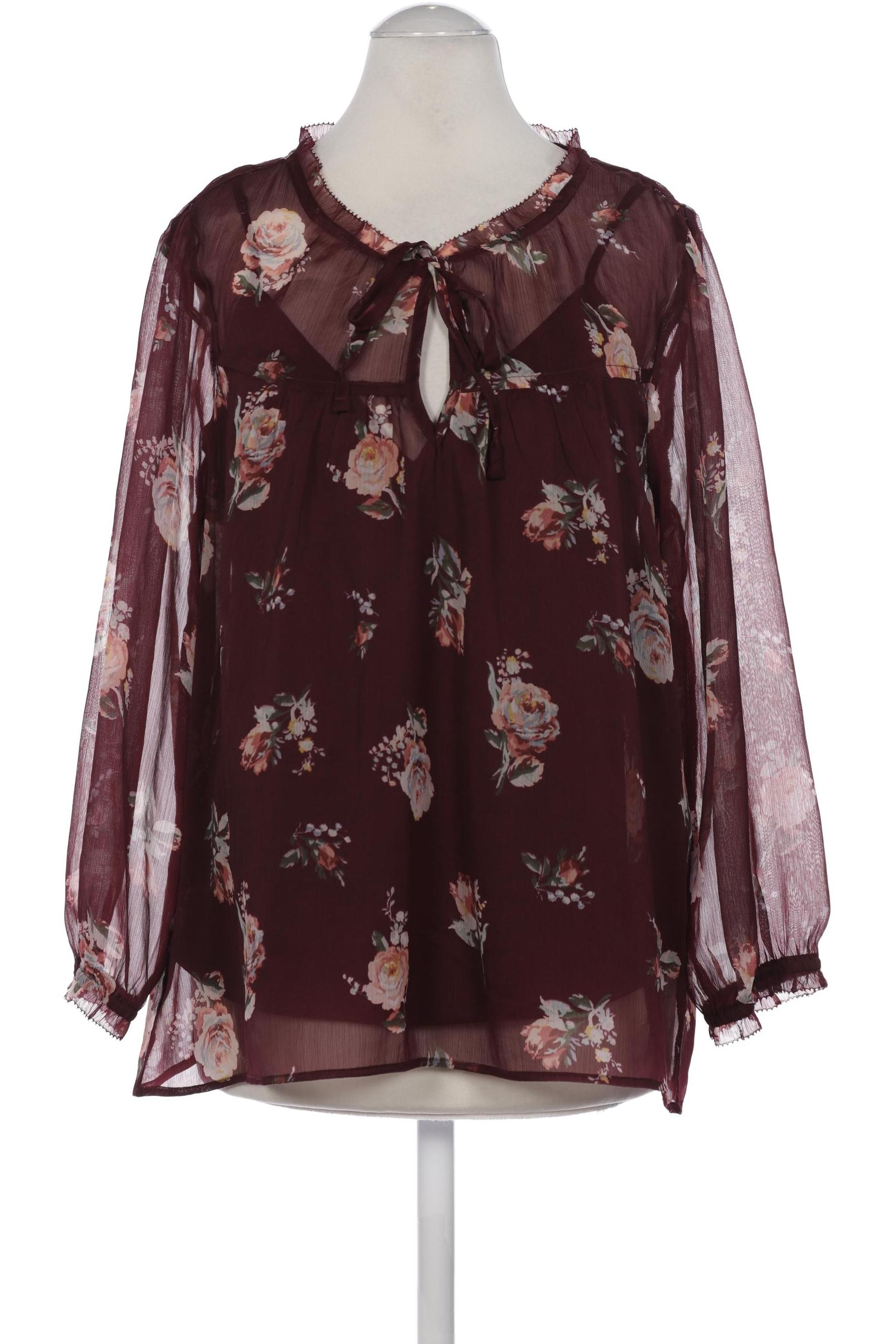 

Abercrombie & Fitch Damen Bluse, bordeaux, Gr. 38