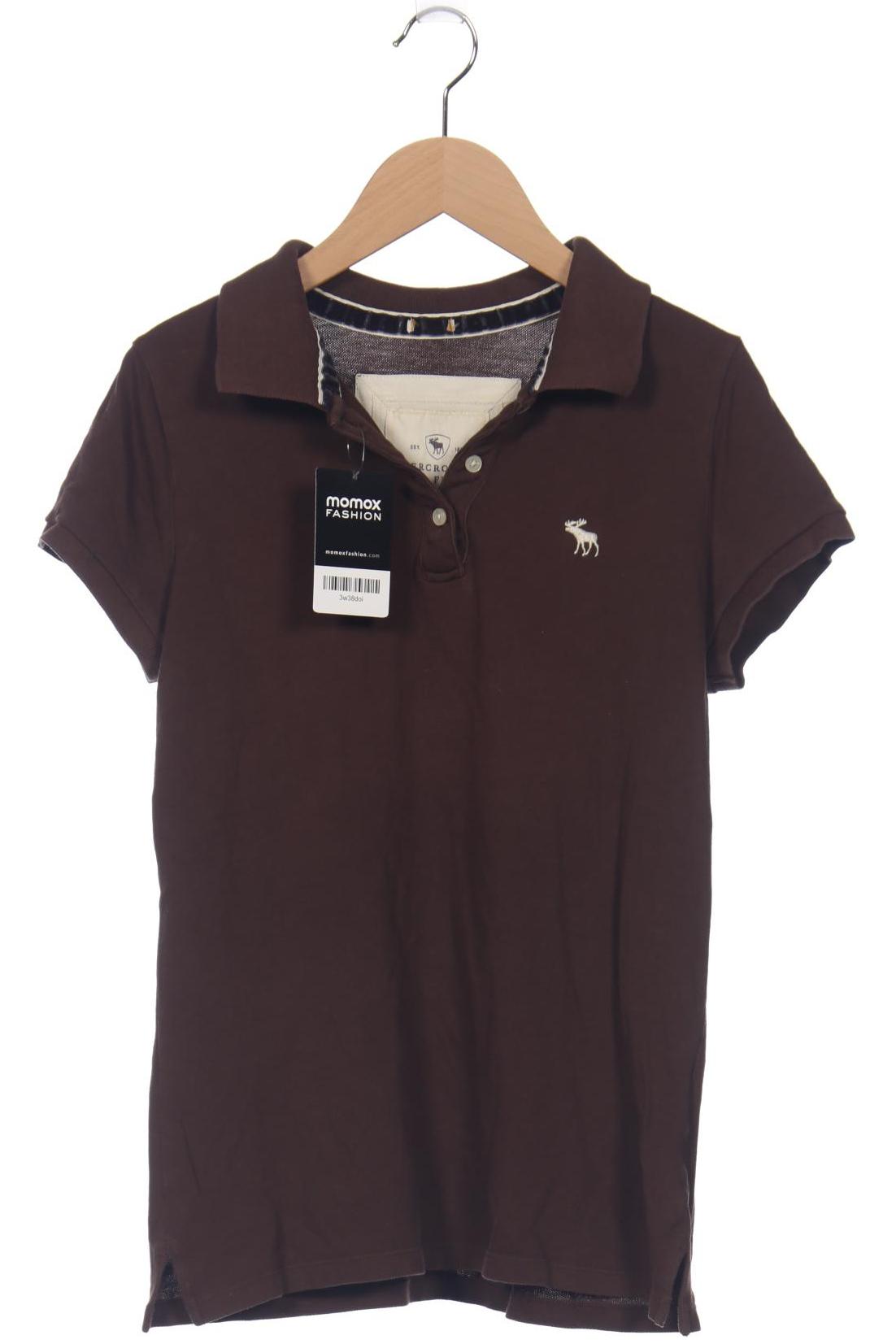 

Abercrombie & Fitch Damen Poloshirt, braun, Gr. 42