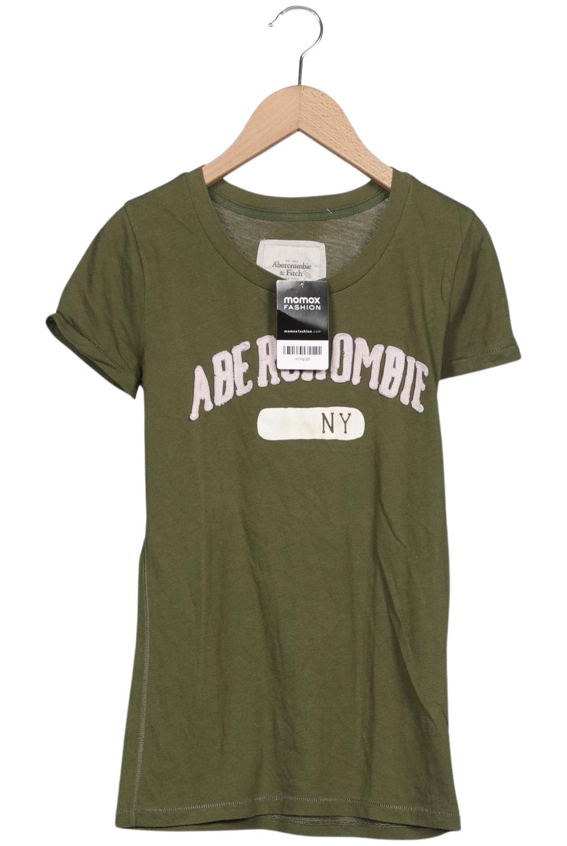 

Abercrombie & Fitch Damen T-Shirt, grün, Gr. 36