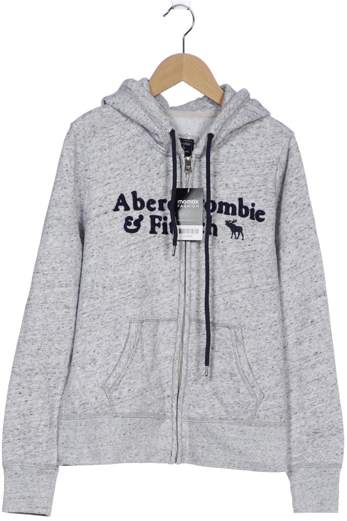 

Abercrombie & Fitch Damen Kapuzenpullover, grau