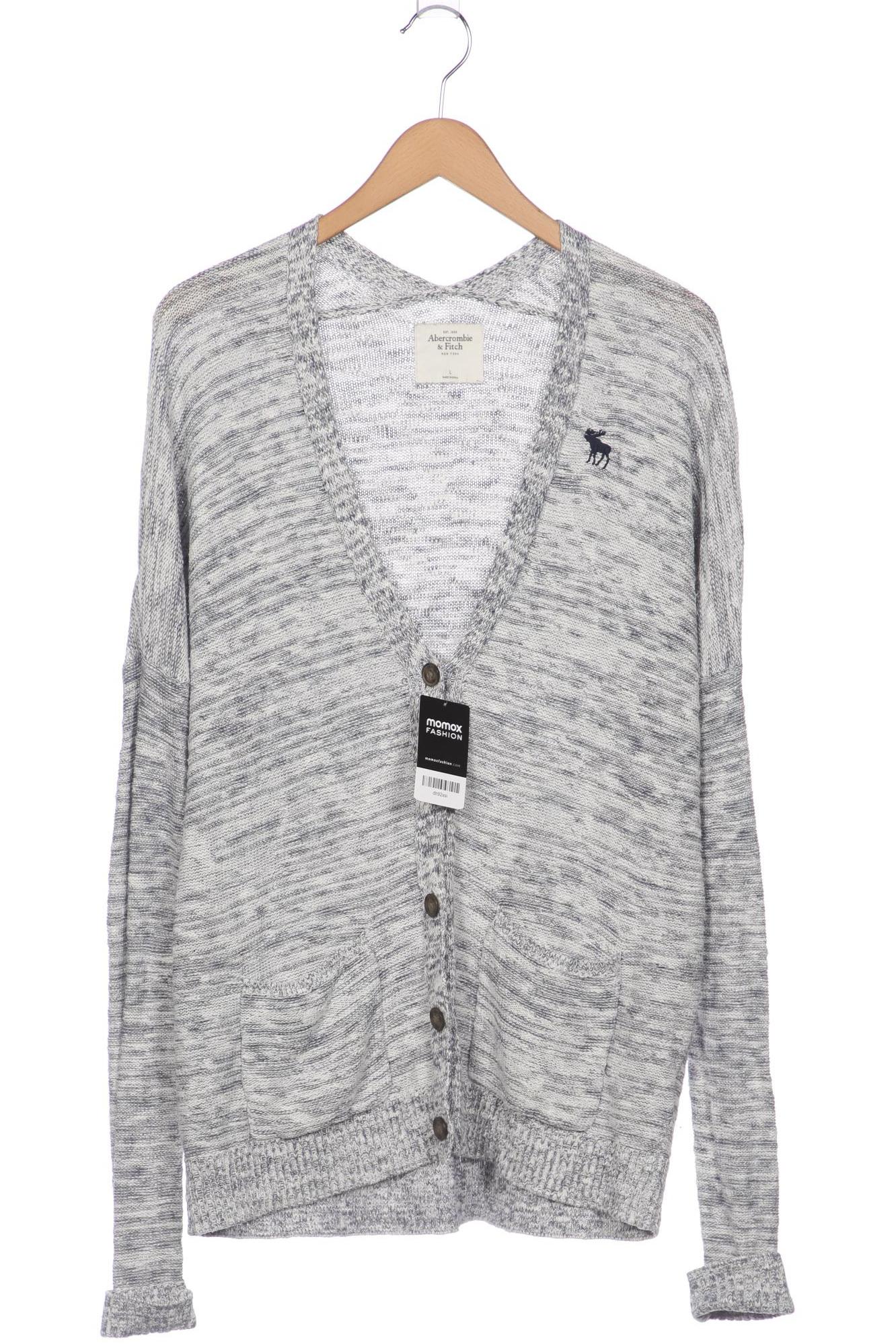 

Abercrombie & Fitch Damen Strickjacke, blau, Gr. 42