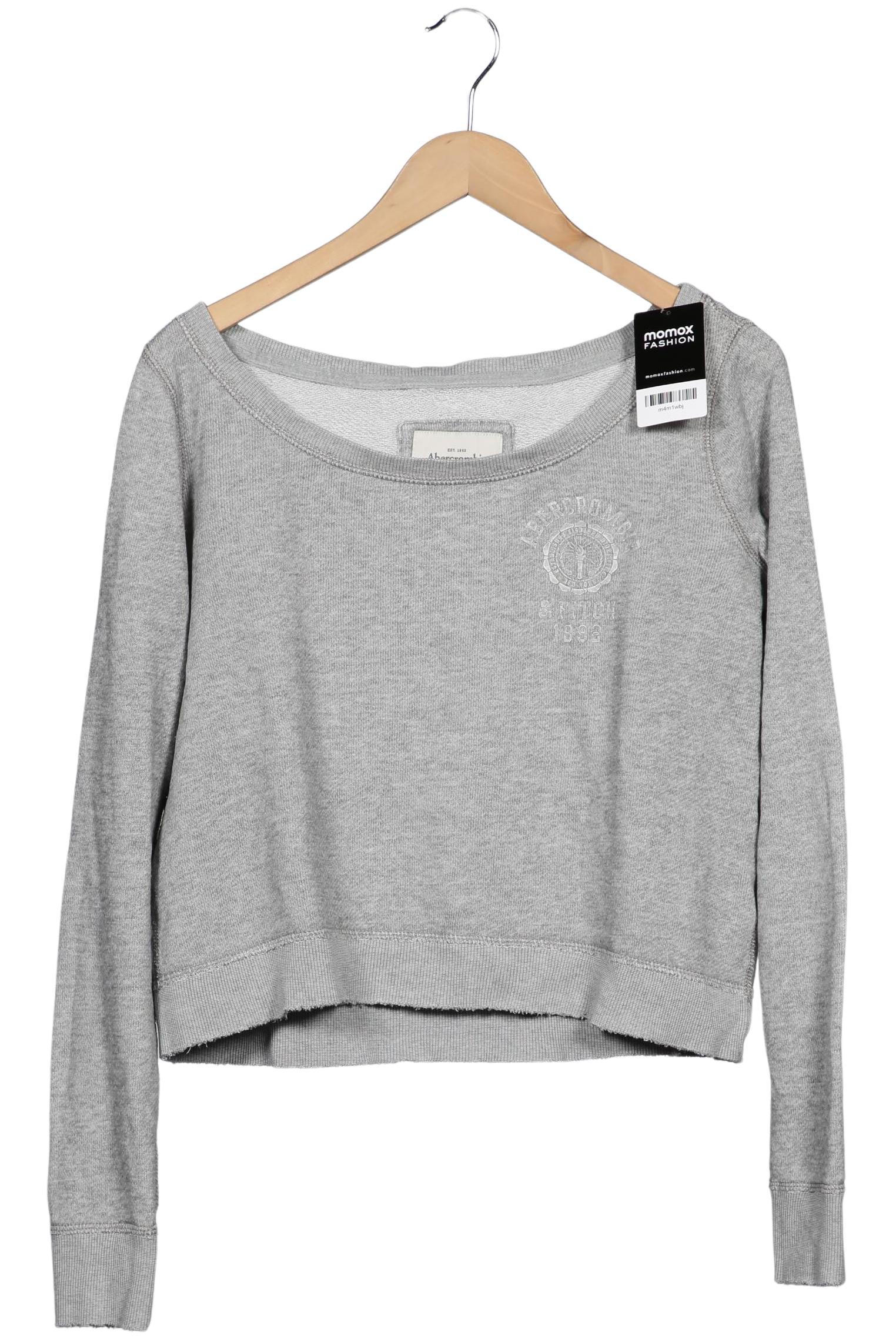 

Abercrombie & Fitch Damen Sweatshirt, grau, Gr. 38