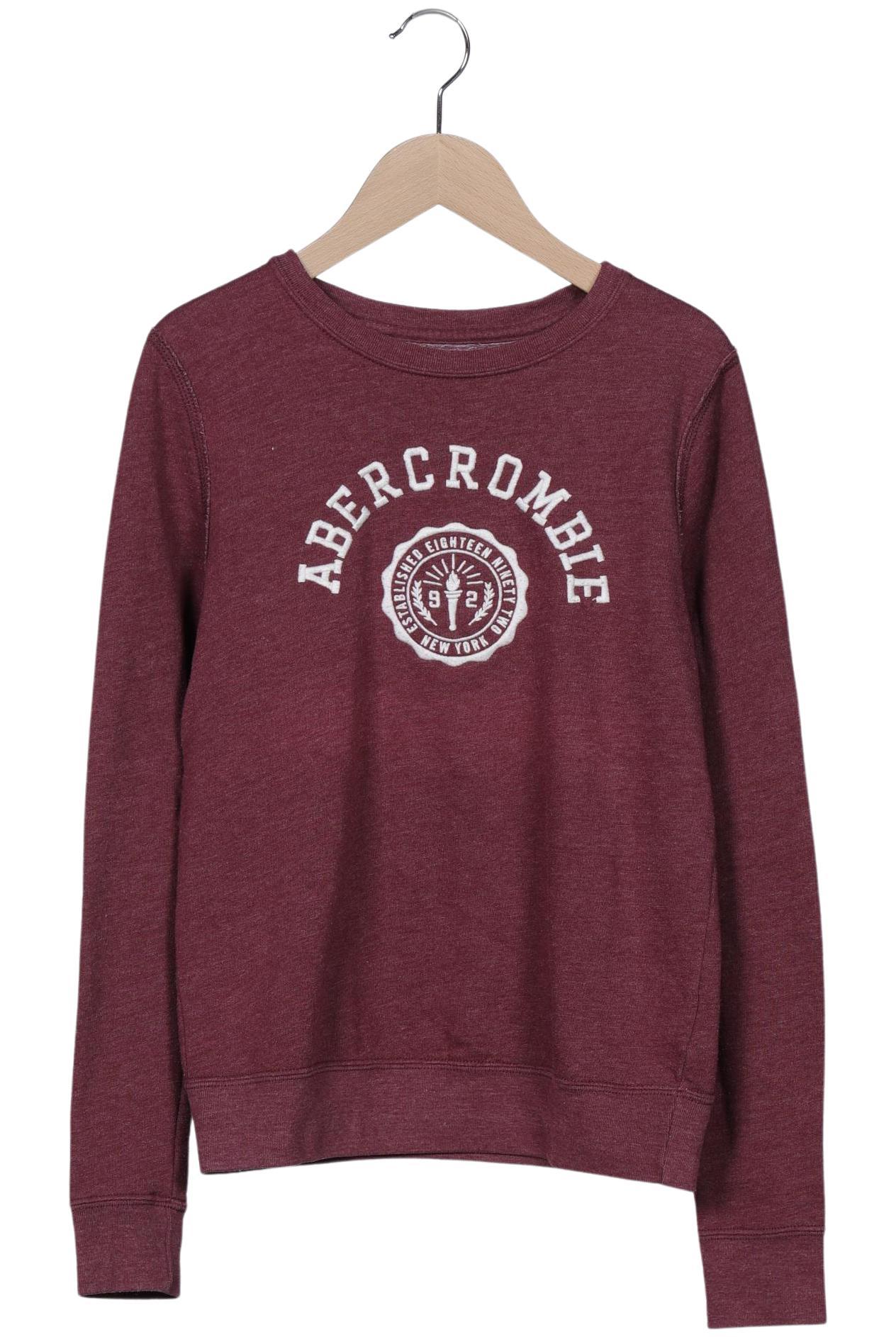 

Abercrombie & Fitch Damen Sweatshirt, bordeaux, Gr. 34