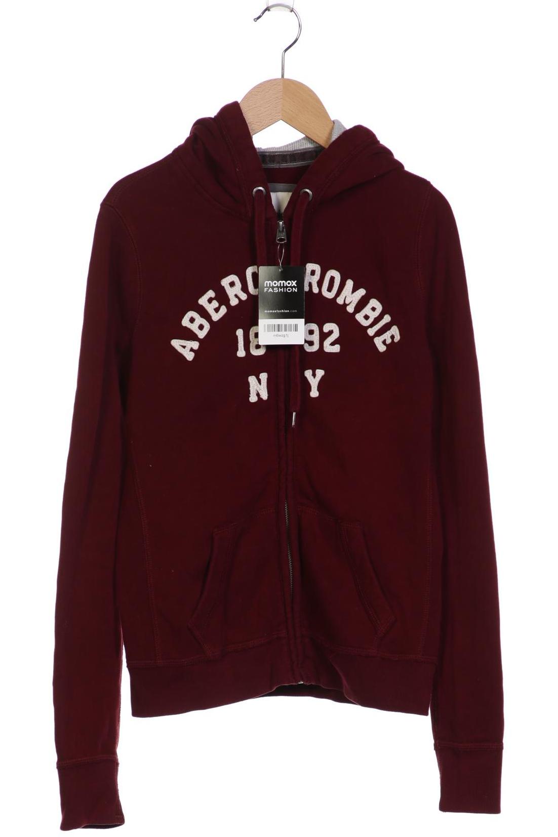 

Abercrombie & Fitch Damen Kapuzenpullover, bordeaux, Gr. 38