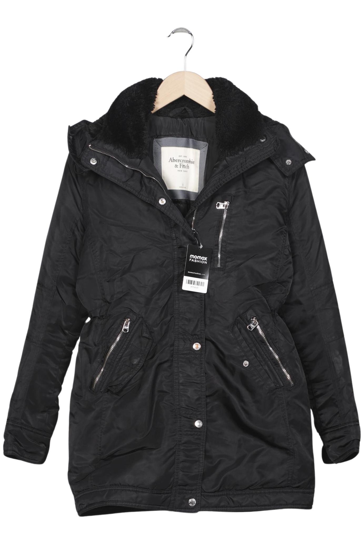 

Abercrombie & Fitch Damen Mantel, schwarz, Gr. 36