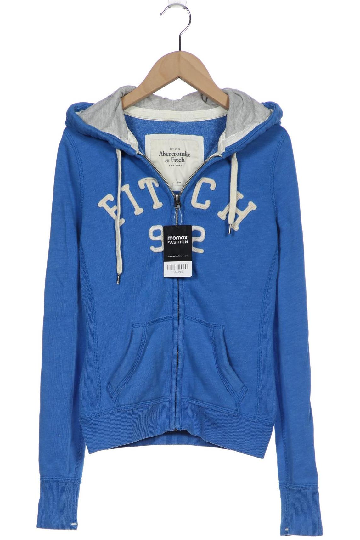 

Abercrombie & Fitch Damen Kapuzenpullover, blau