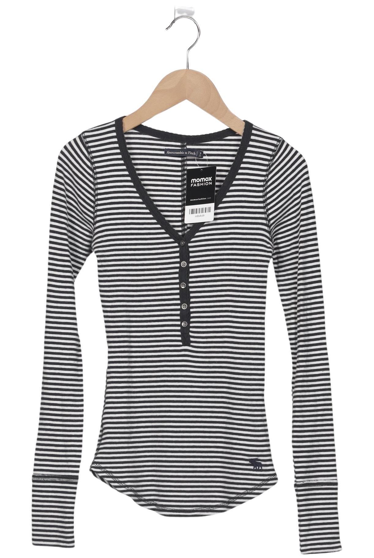 

Abercrombie & Fitch Damen Langarmshirt, mehrfarbig, Gr. 34