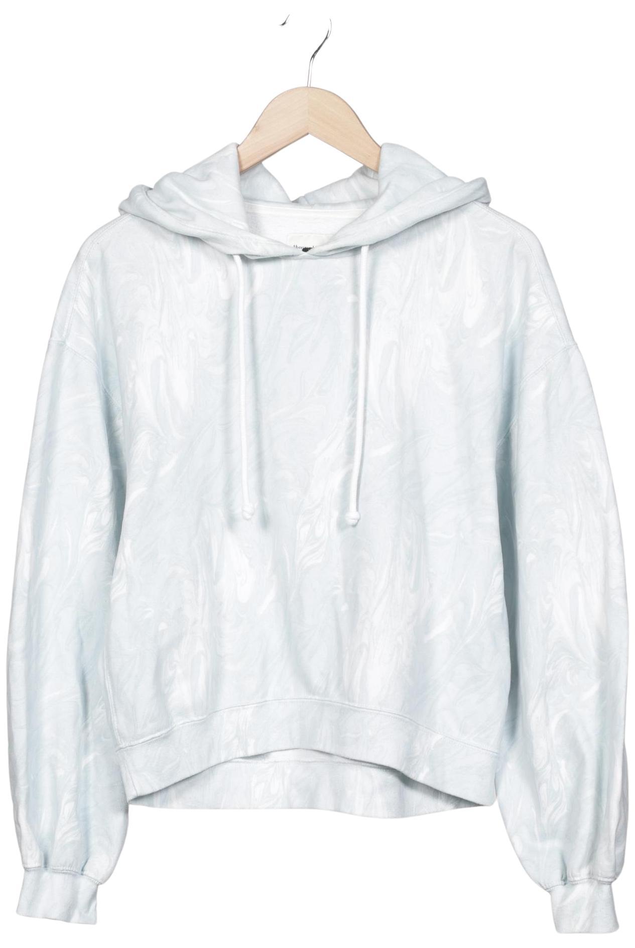 

Abercrombie & Fitch Damen Kapuzenpullover, hellblau, Gr. 38