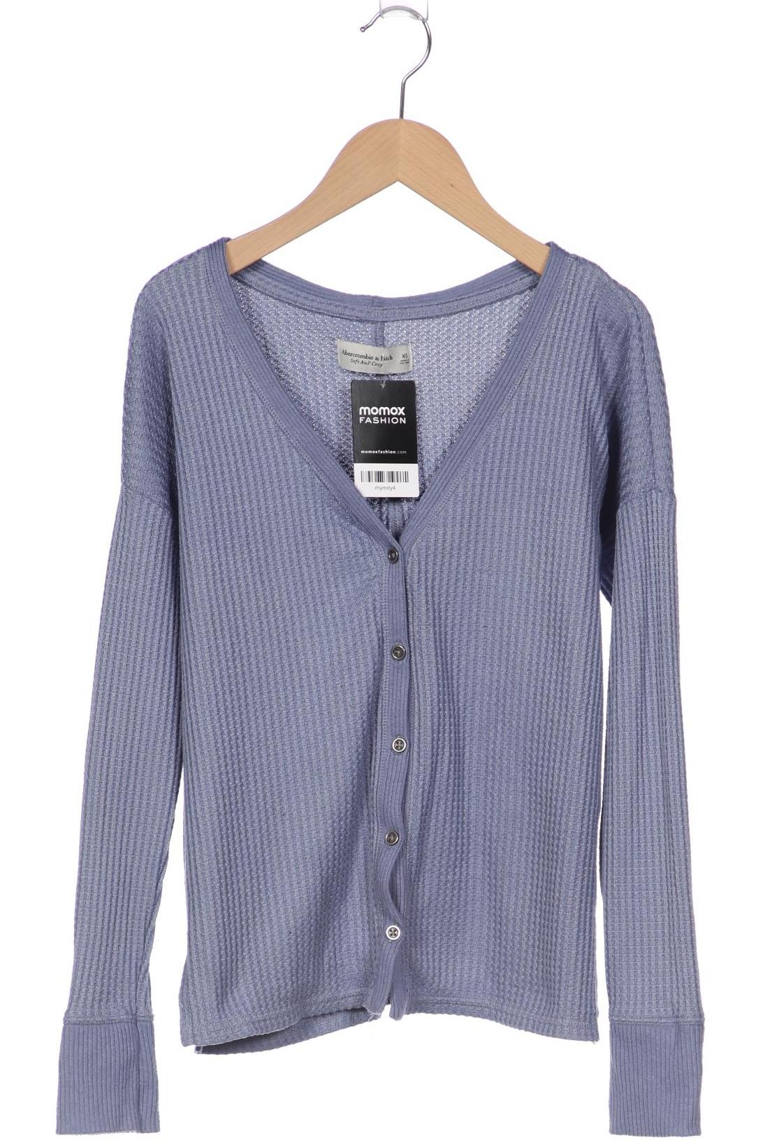 

Abercrombie & Fitch Damen Strickjacke, blau, Gr. 34