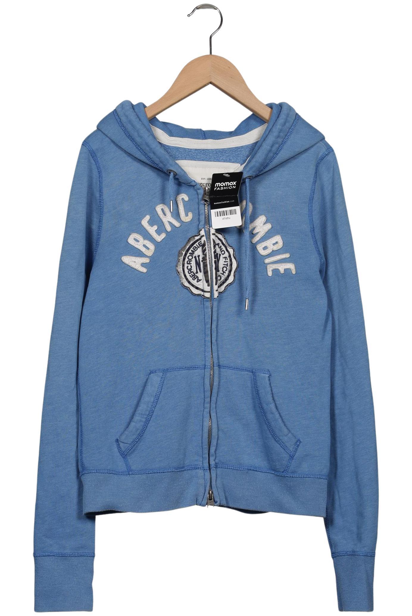

Abercrombie & Fitch Damen Kapuzenpullover, blau, Gr. 42
