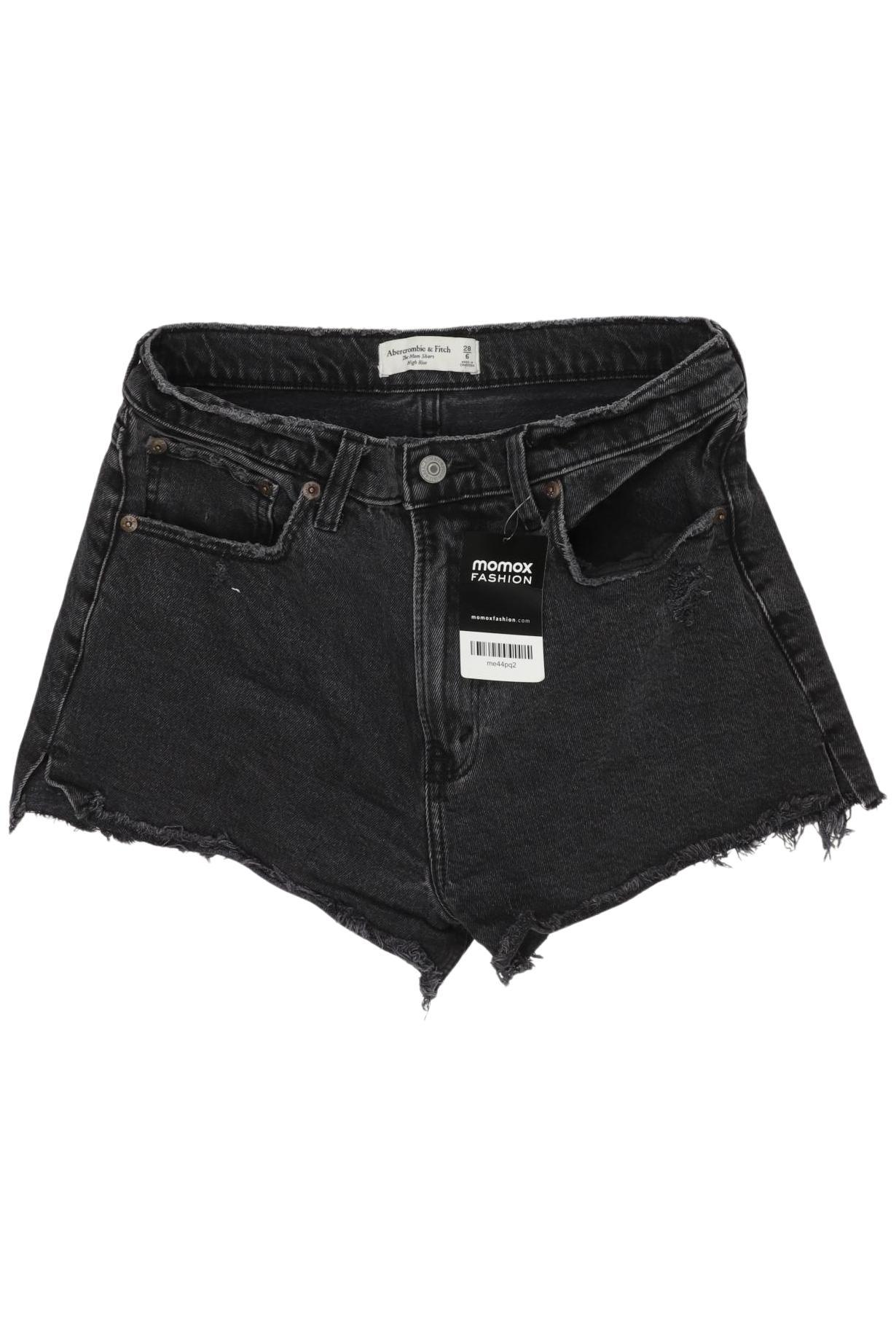 

Abercrombie & Fitch Damen Shorts, grau, Gr. 28