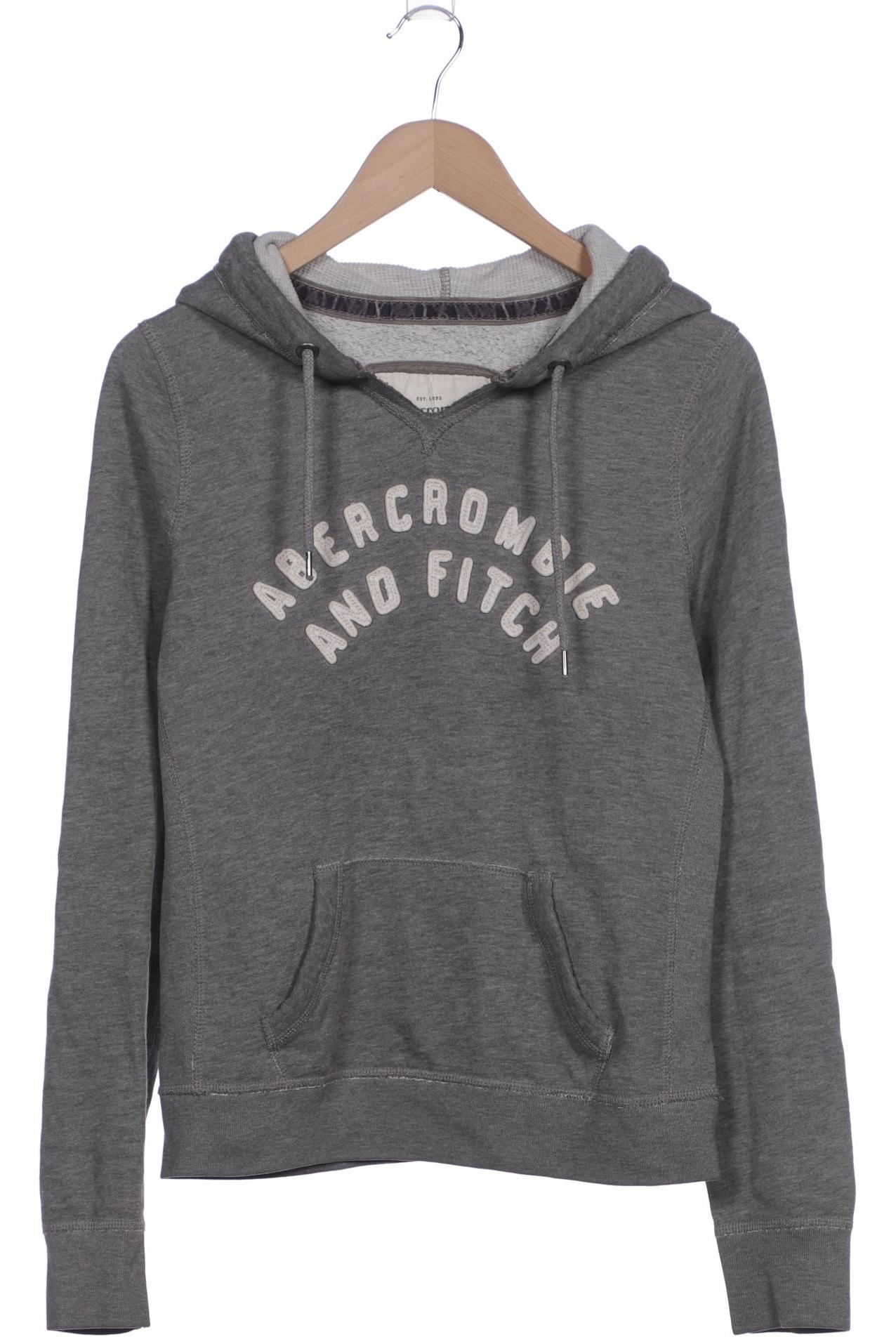 

Abercrombie & Fitch Damen Kapuzenpullover, grau, Gr. 38