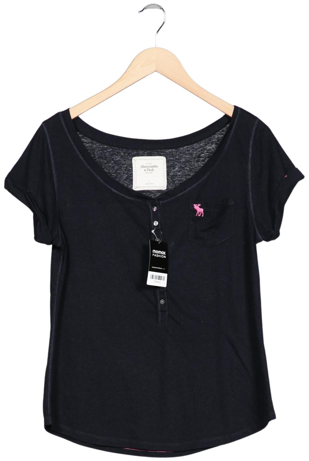 

Abercrombie & Fitch Damen T-Shirt, marineblau, Gr. 42