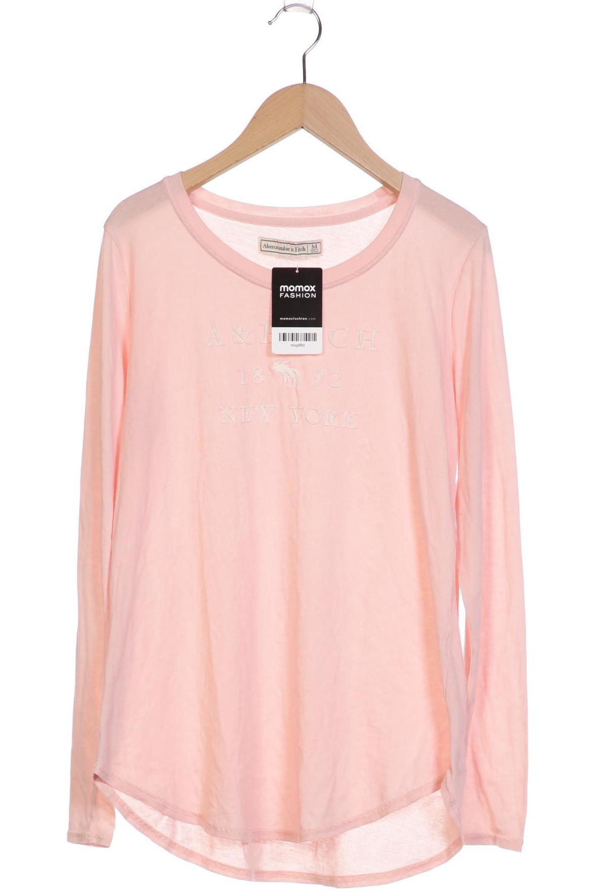 

Abercrombie & Fitch Damen Langarmshirt, pink, Gr. 38