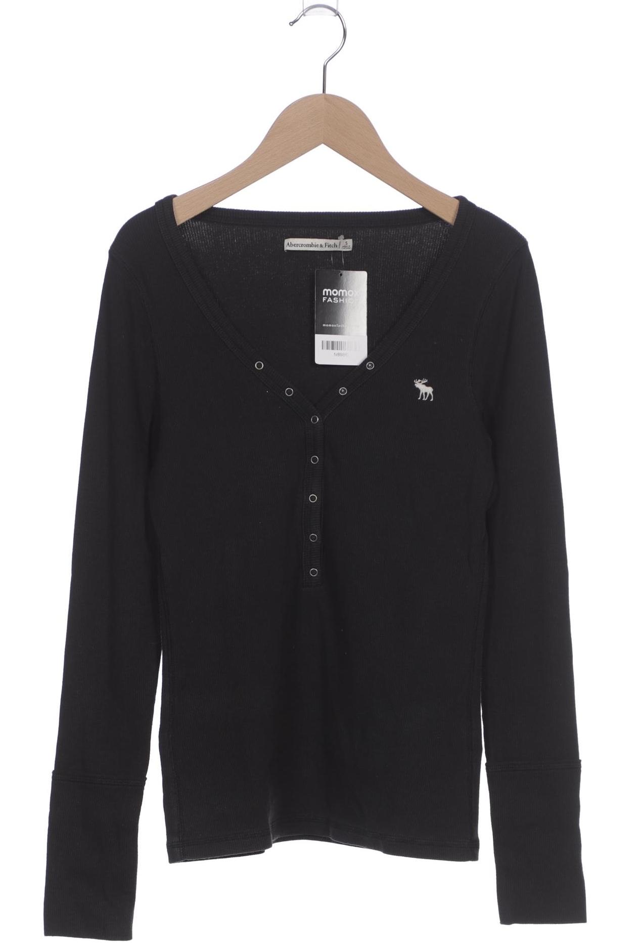 Thumbnail - Abercrombie &amp; Fitch Damen Langarmshirt, schwarz, Gr. 36