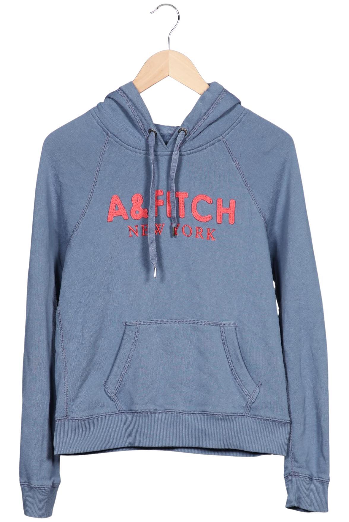 

Abercrombie & Fitch Damen Kapuzenpullover, blau, Gr. 38