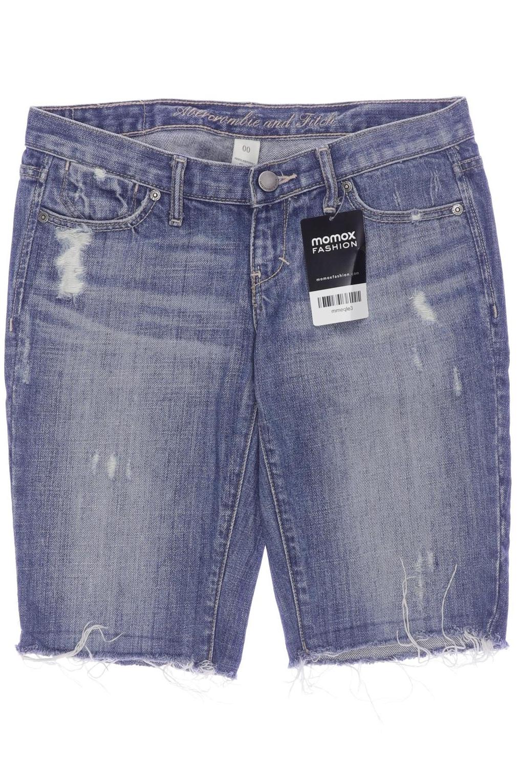 

Abercrombie & Fitch Damen Shorts, blau, Gr. 00