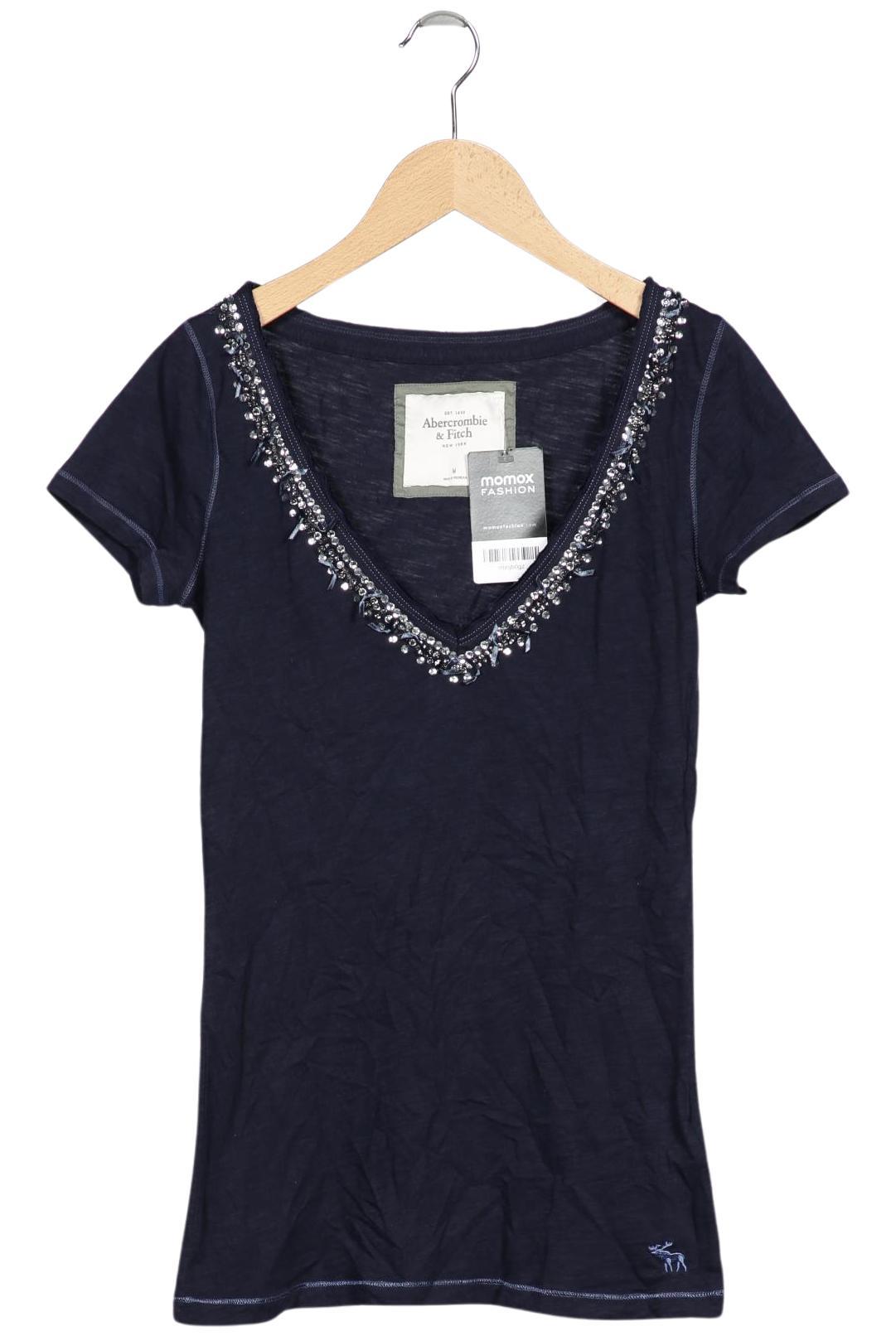 

Abercrombie & Fitch Damen T-Shirt, marineblau, Gr. 38