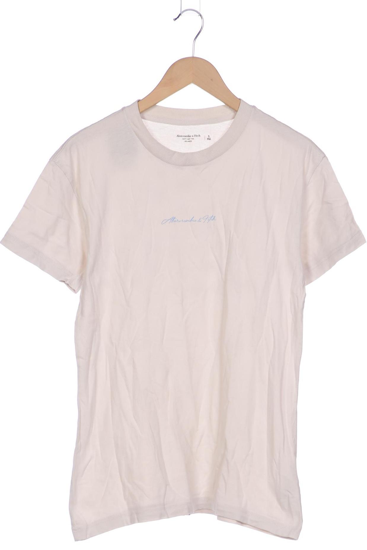 

Abercrombie & Fitch Damen T-Shirt, cremeweiß, Gr. 36