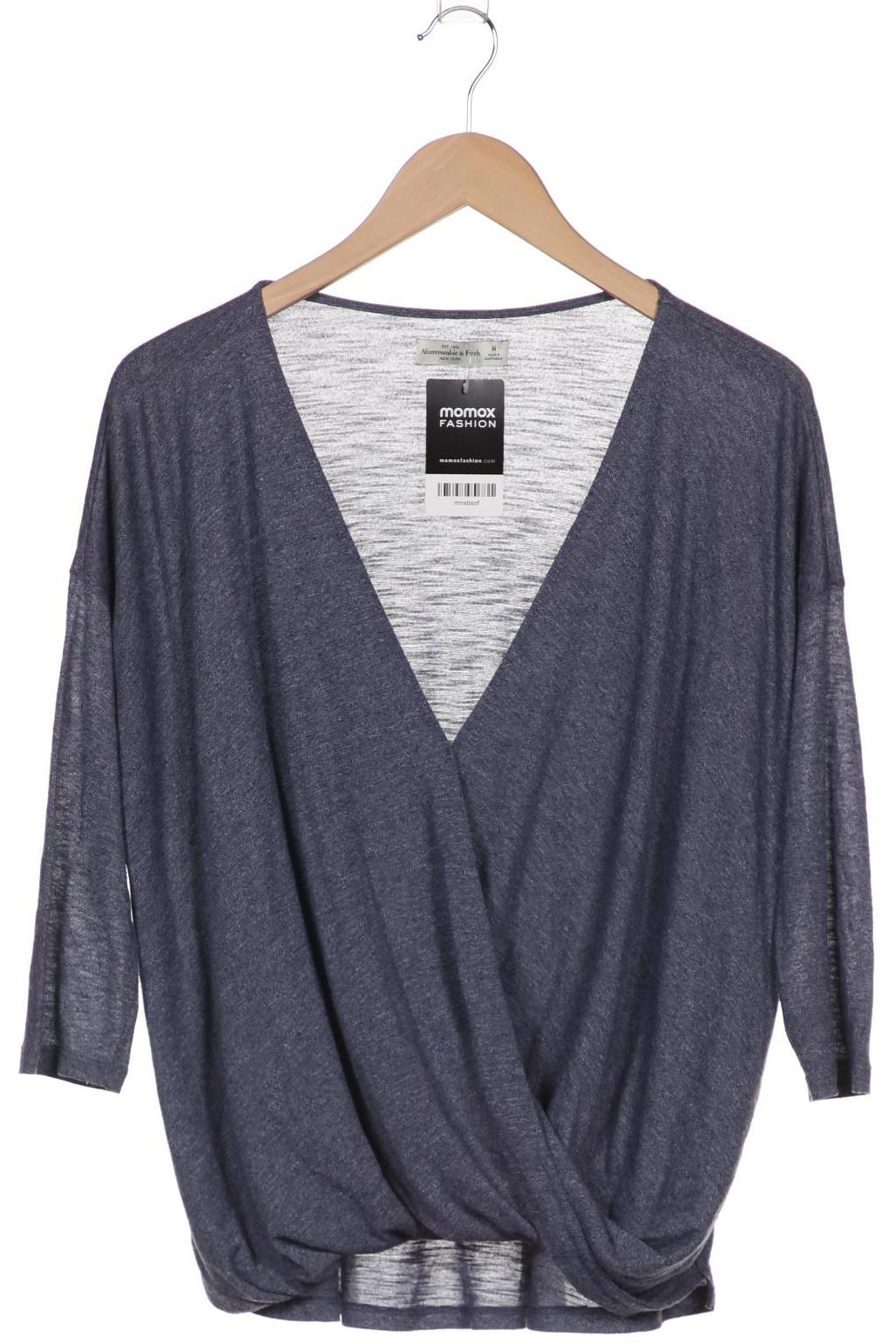

Abercrombie & Fitch Damen Langarmshirt, marineblau