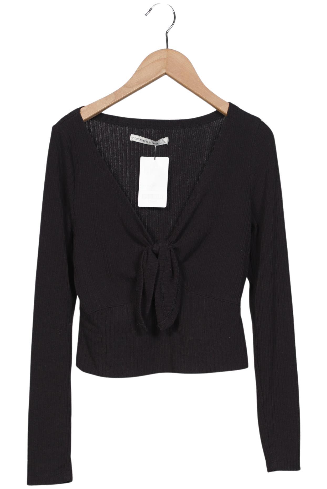 

Abercrombie & Fitch Damen Langarmshirt, schwarz, Gr. 36