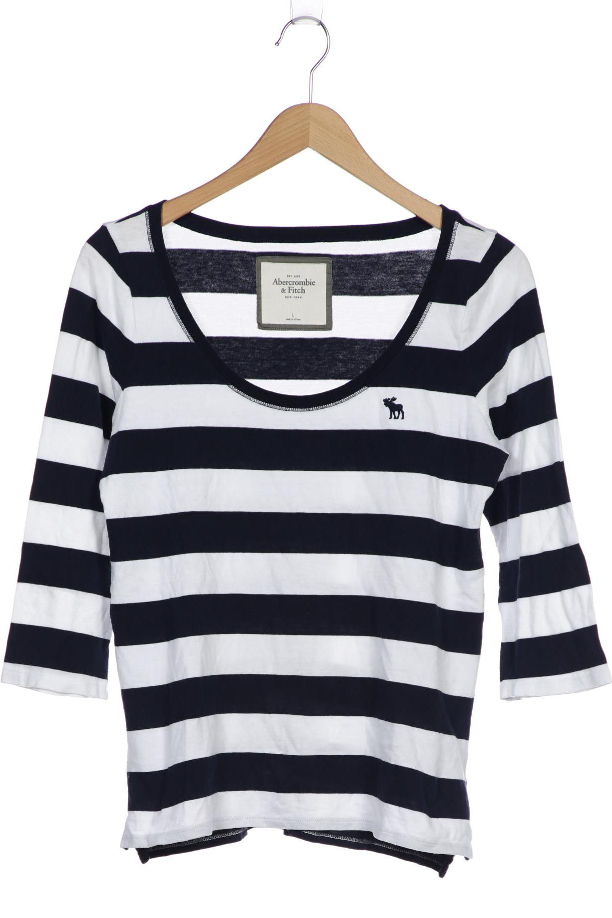 

Abercrombie & Fitch Damen Langarmshirt, marineblau