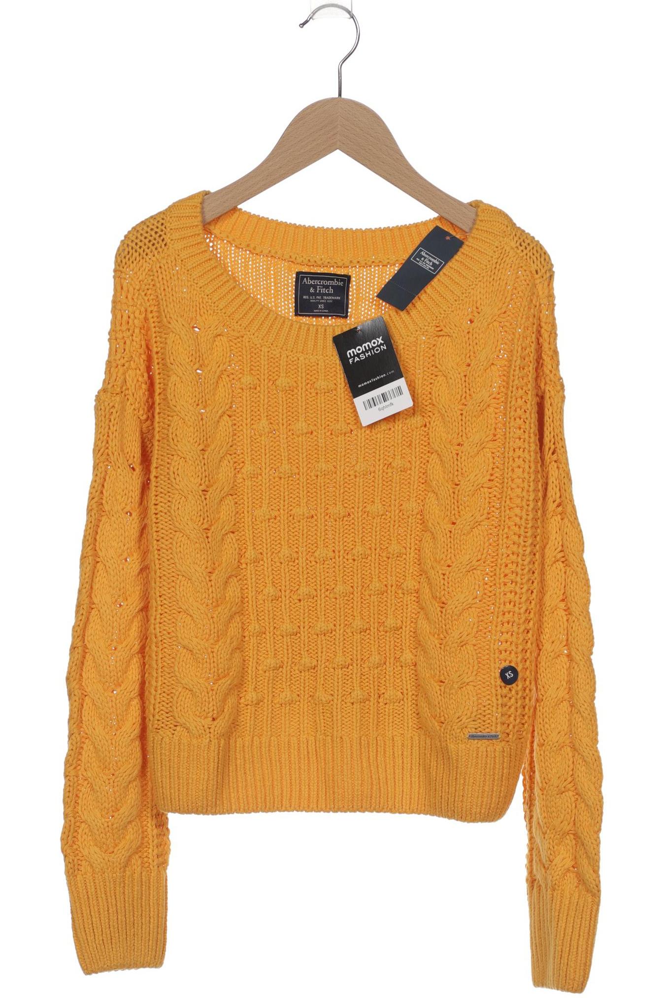 

Abercrombie & Fitch Damen Pullover, orange, Gr. 34