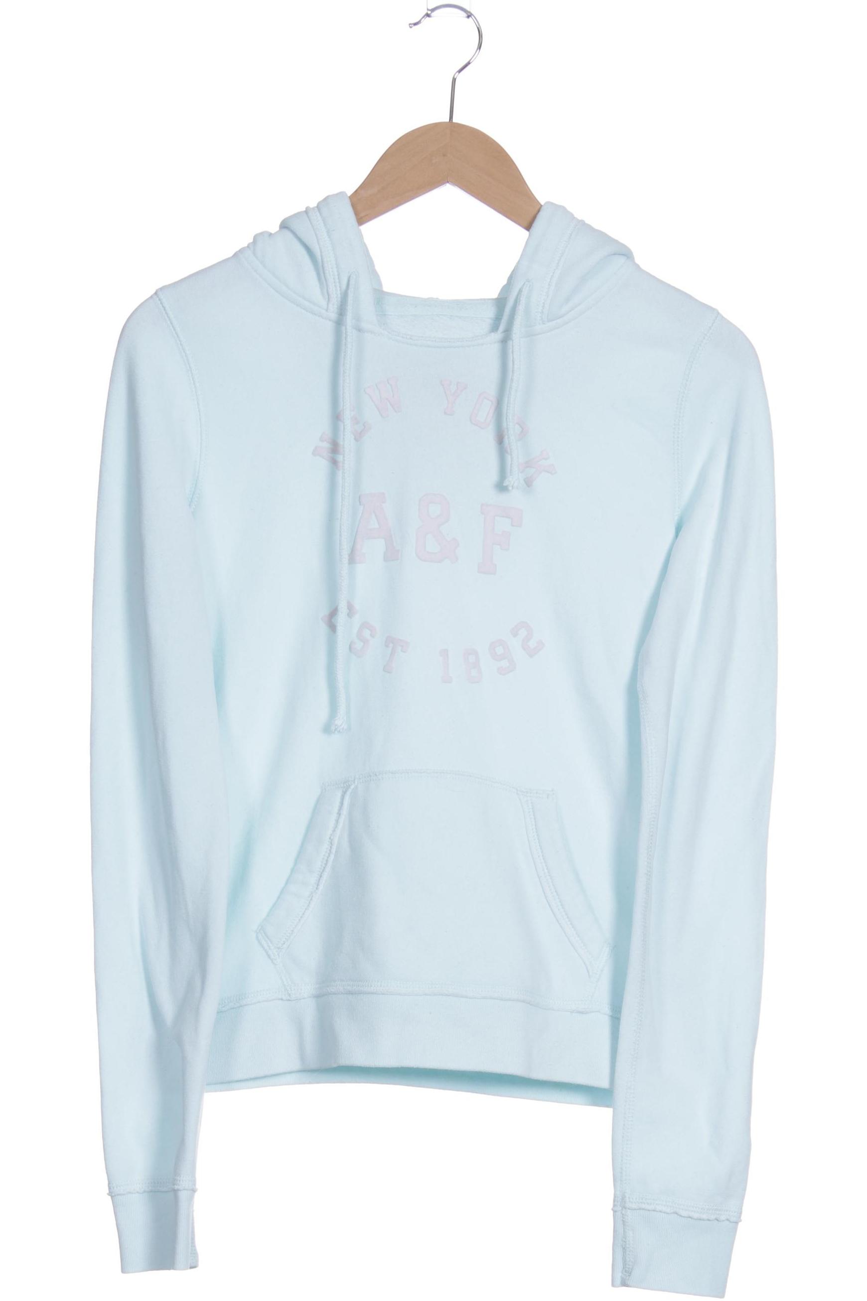 

Abercrombie & Fitch Damen Kapuzenpullover, blau, Gr. 38