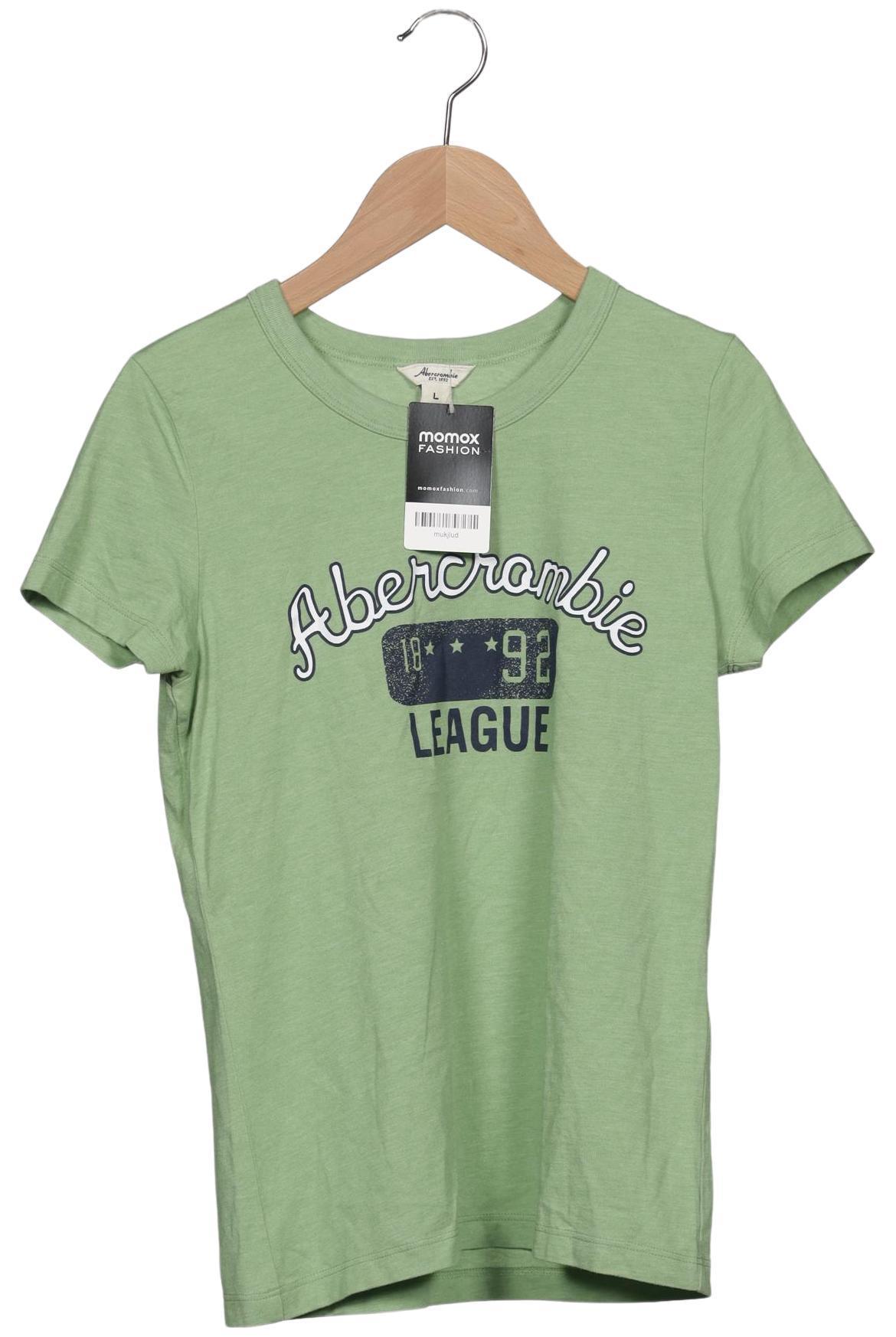

Abercrombie & Fitch Damen T-Shirt, hellgrün, Gr. 42