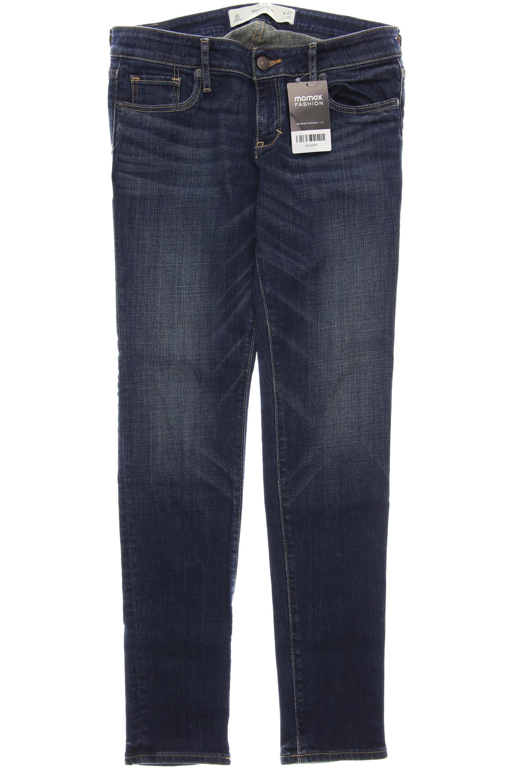 

Abercrombie & Fitch Damen Jeans, marineblau, Gr. 27