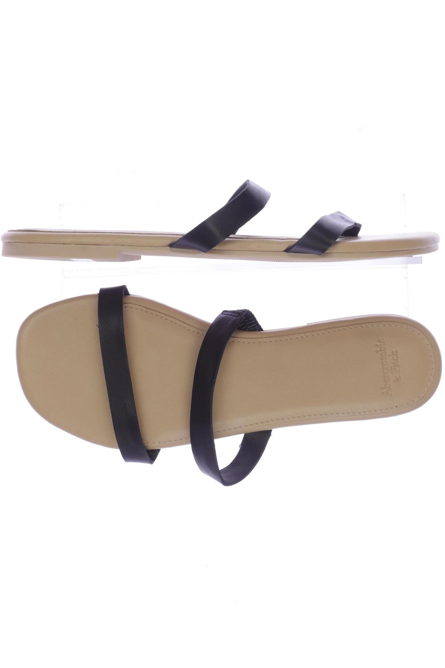 

Abercrombie & Fitch Damen Sandale, schwarz