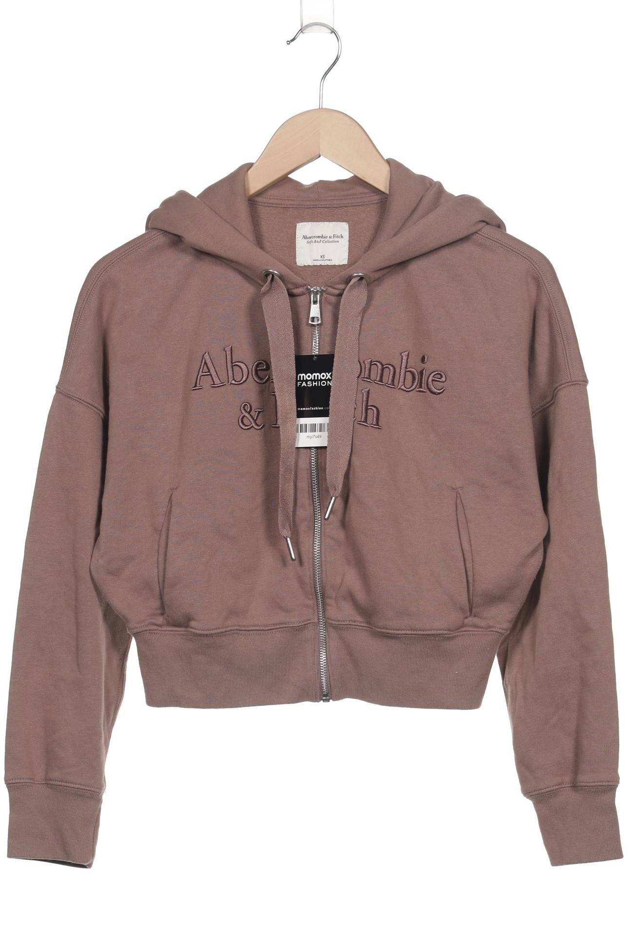 

Abercrombie & Fitch Damen Kapuzenpullover, braun, Gr. 34