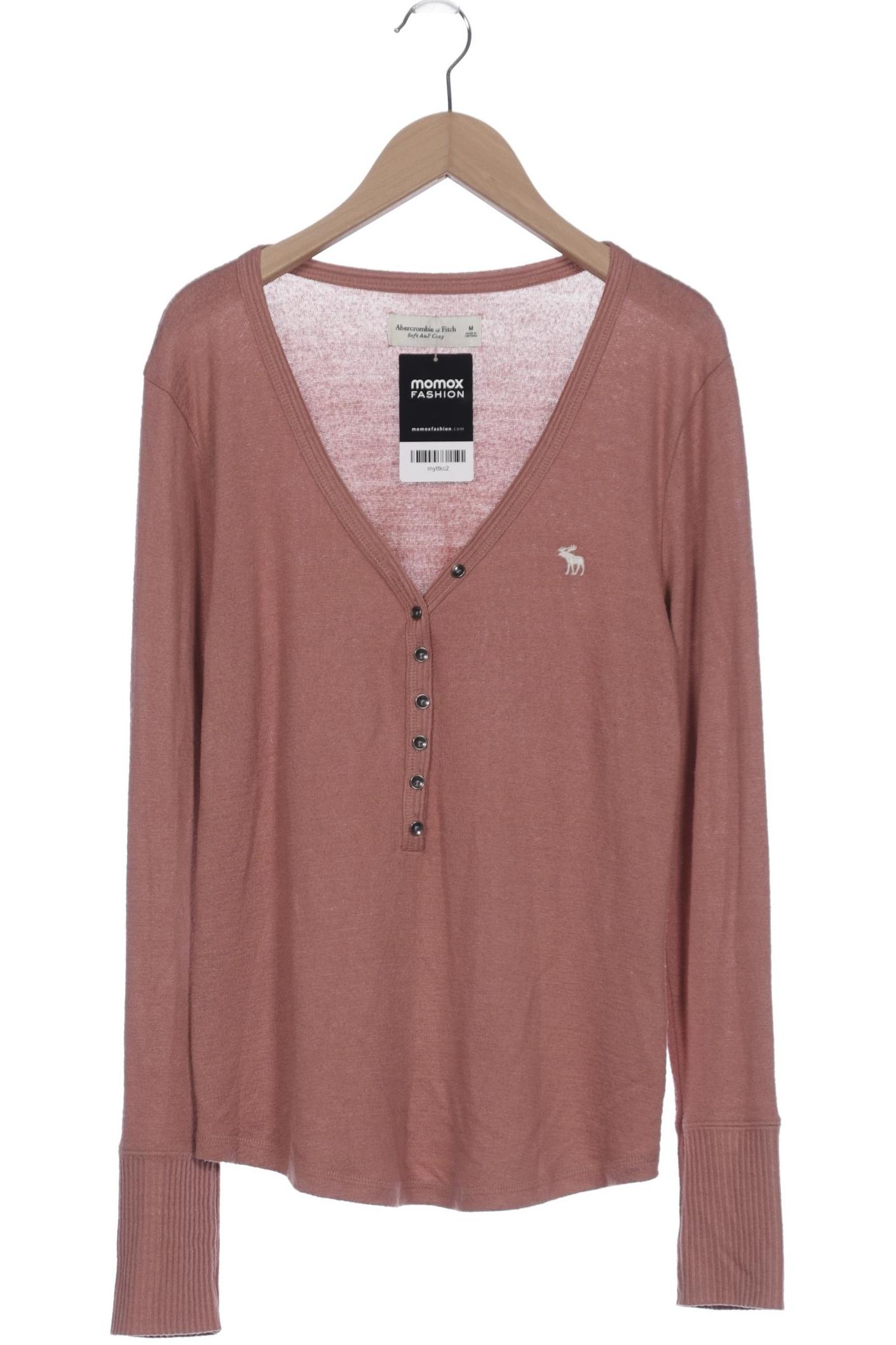

Abercrombie & Fitch Damen Langarmshirt, braun, Gr. 38