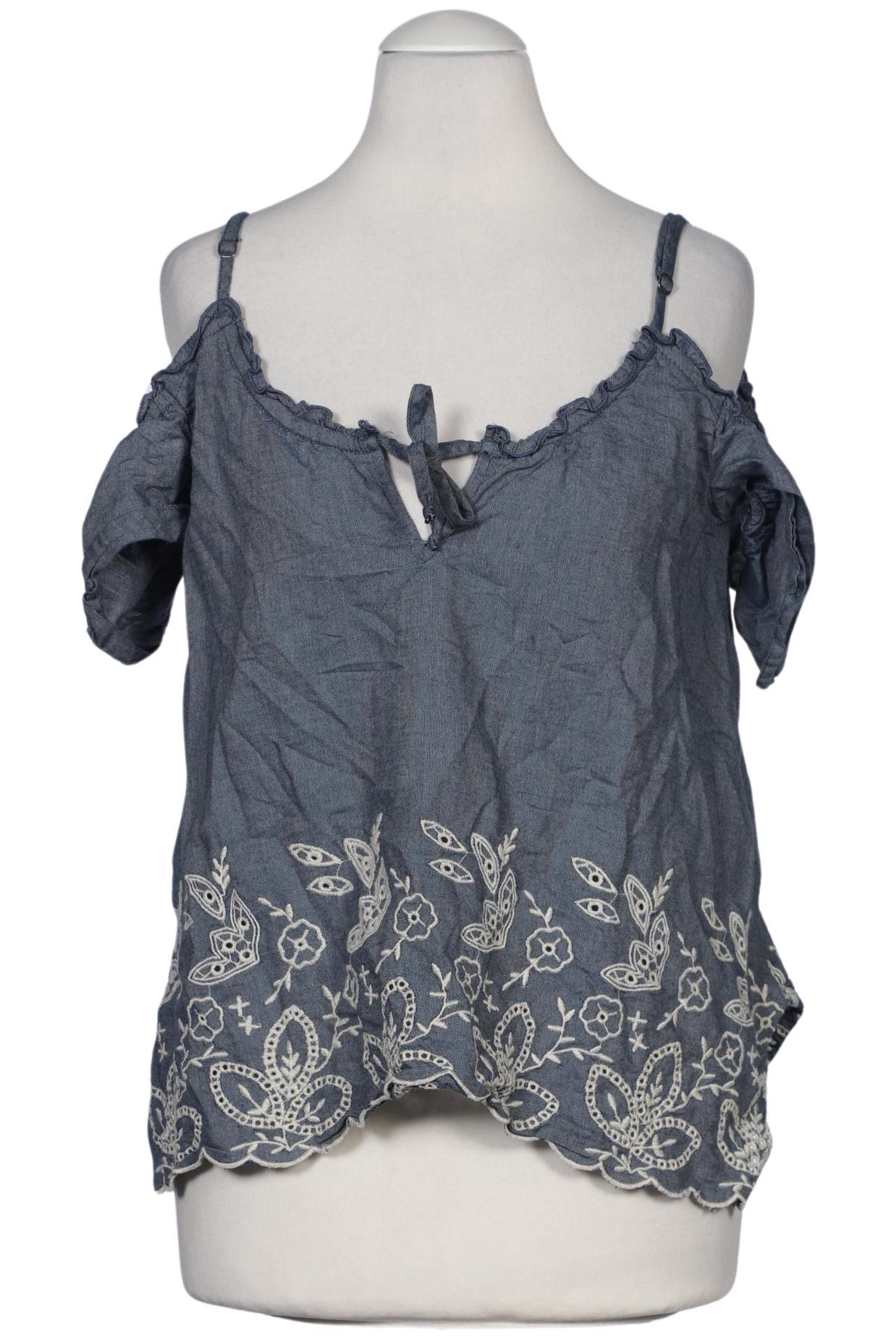 

Abercrombie & Fitch Damen Bluse, blau, Gr. 36