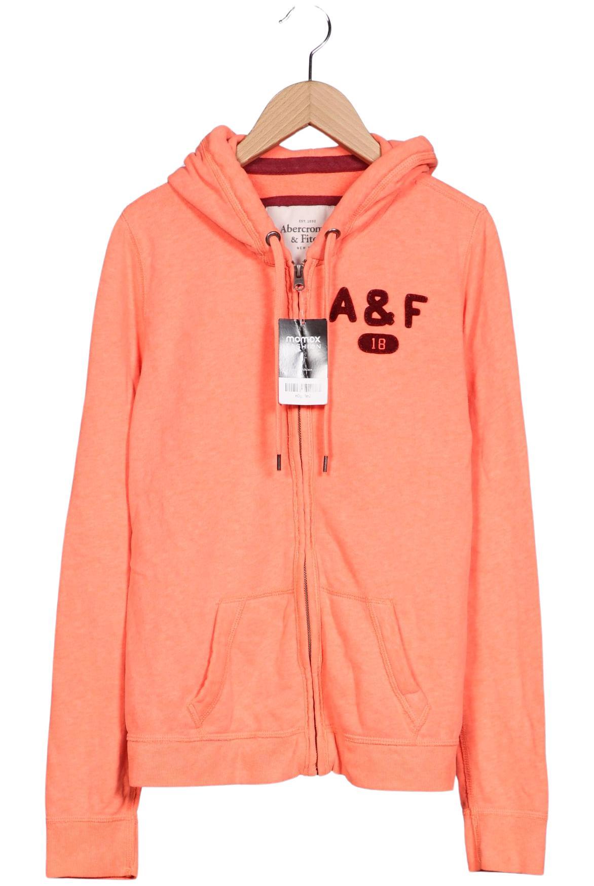 

Abercrombie & Fitch Damen Kapuzenpullover, orange, Gr. 42