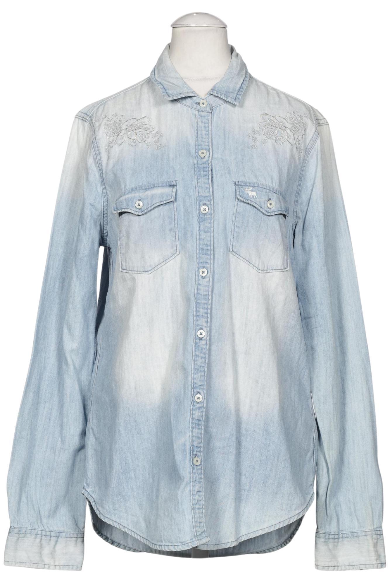 

Abercrombie & Fitch Damen Bluse, hellblau, Gr. 36