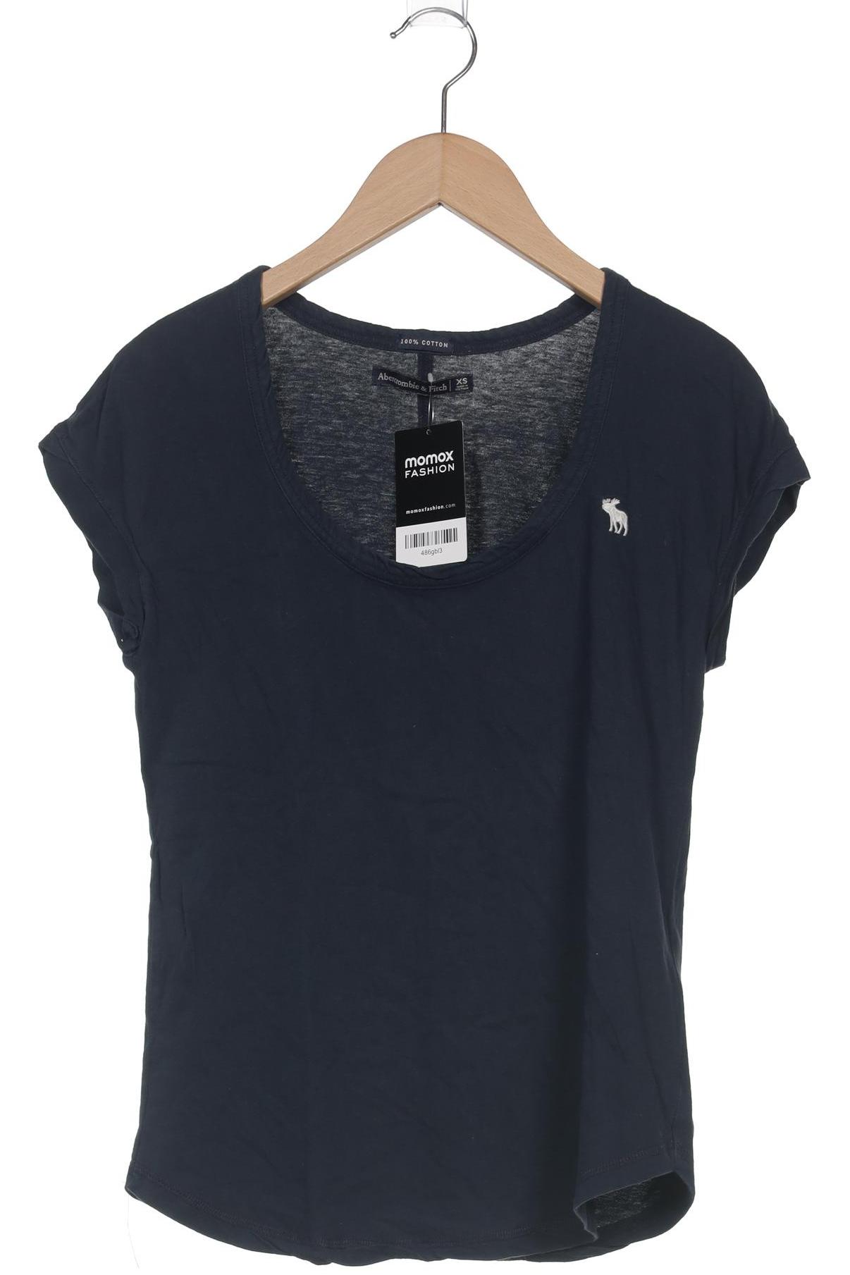 

Abercrombie & Fitch Damen T-Shirt, marineblau, Gr. 34