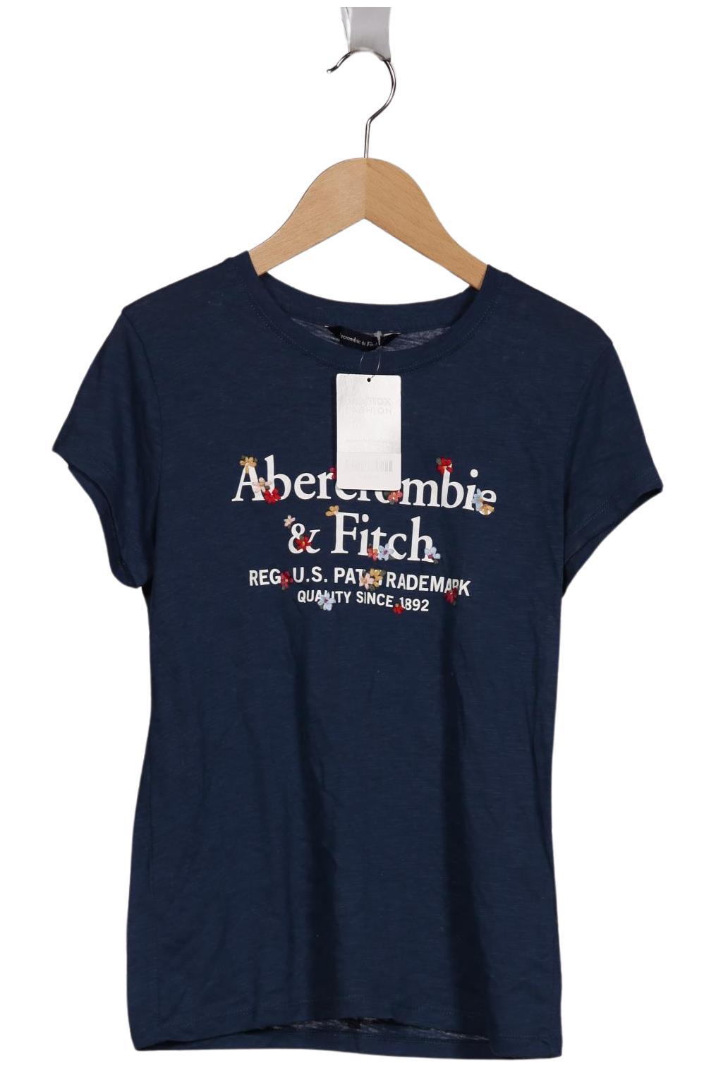 

Abercrombie & Fitch Damen T-Shirt, marineblau, Gr. 34