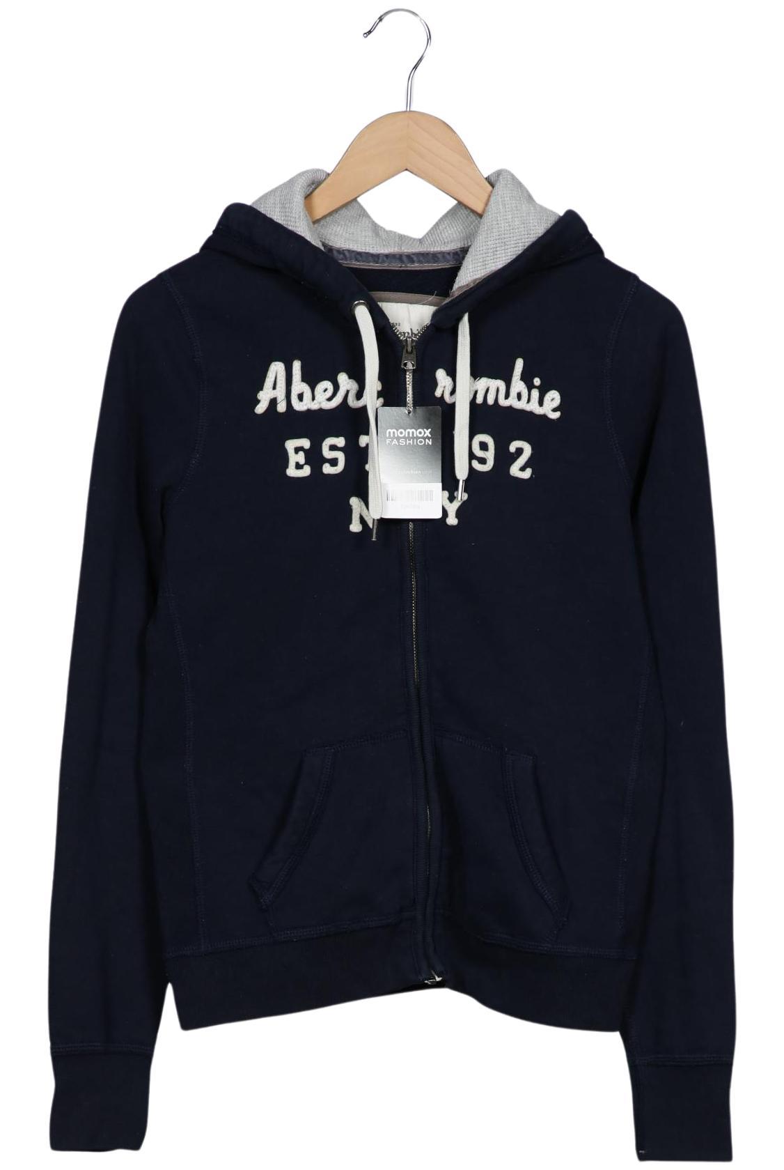 

Abercrombie & Fitch Damen Kapuzenpullover, marineblau, Gr. 42