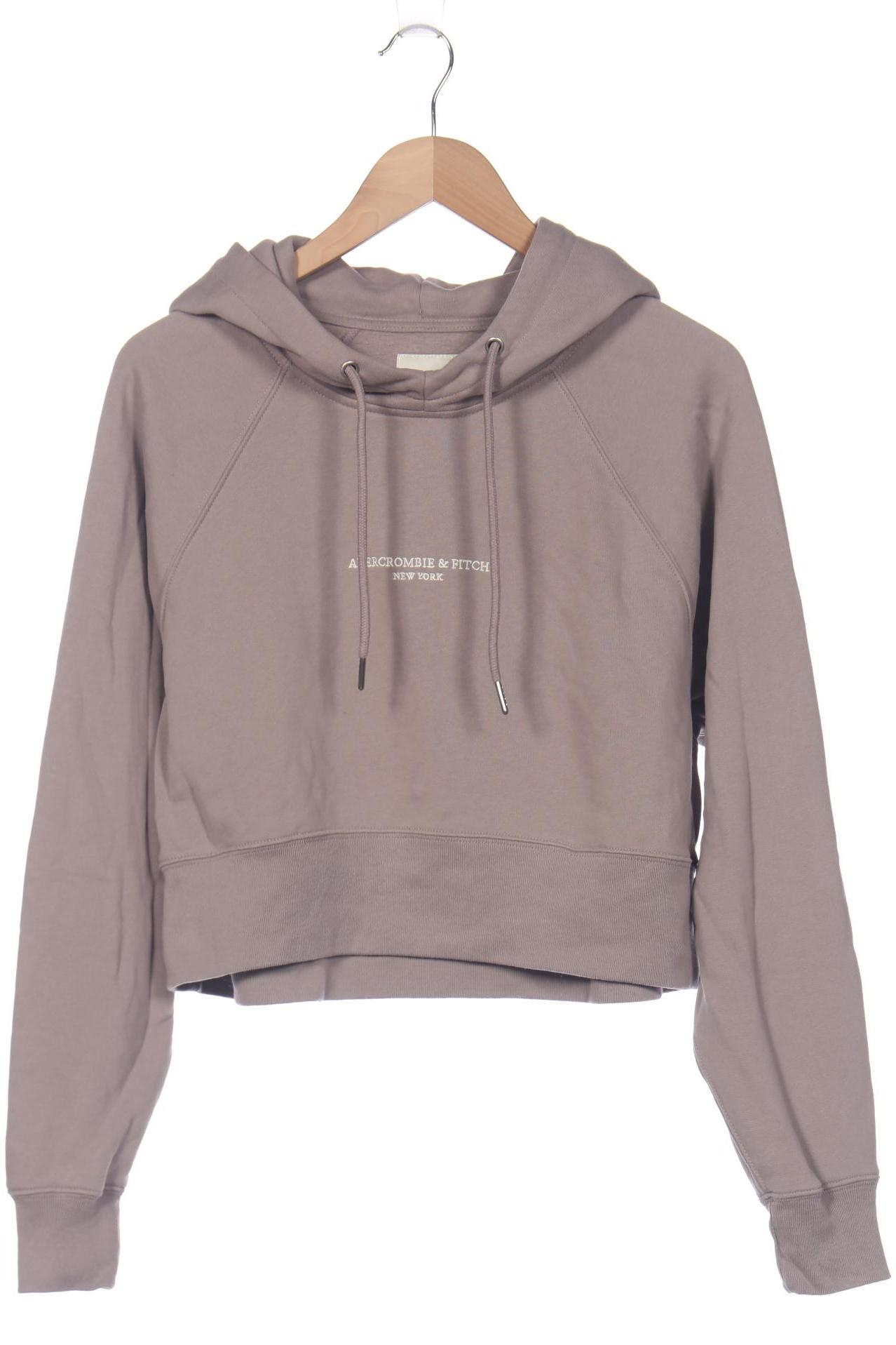 

Abercrombie & Fitch Damen Kapuzenpullover, beige, Gr. 38