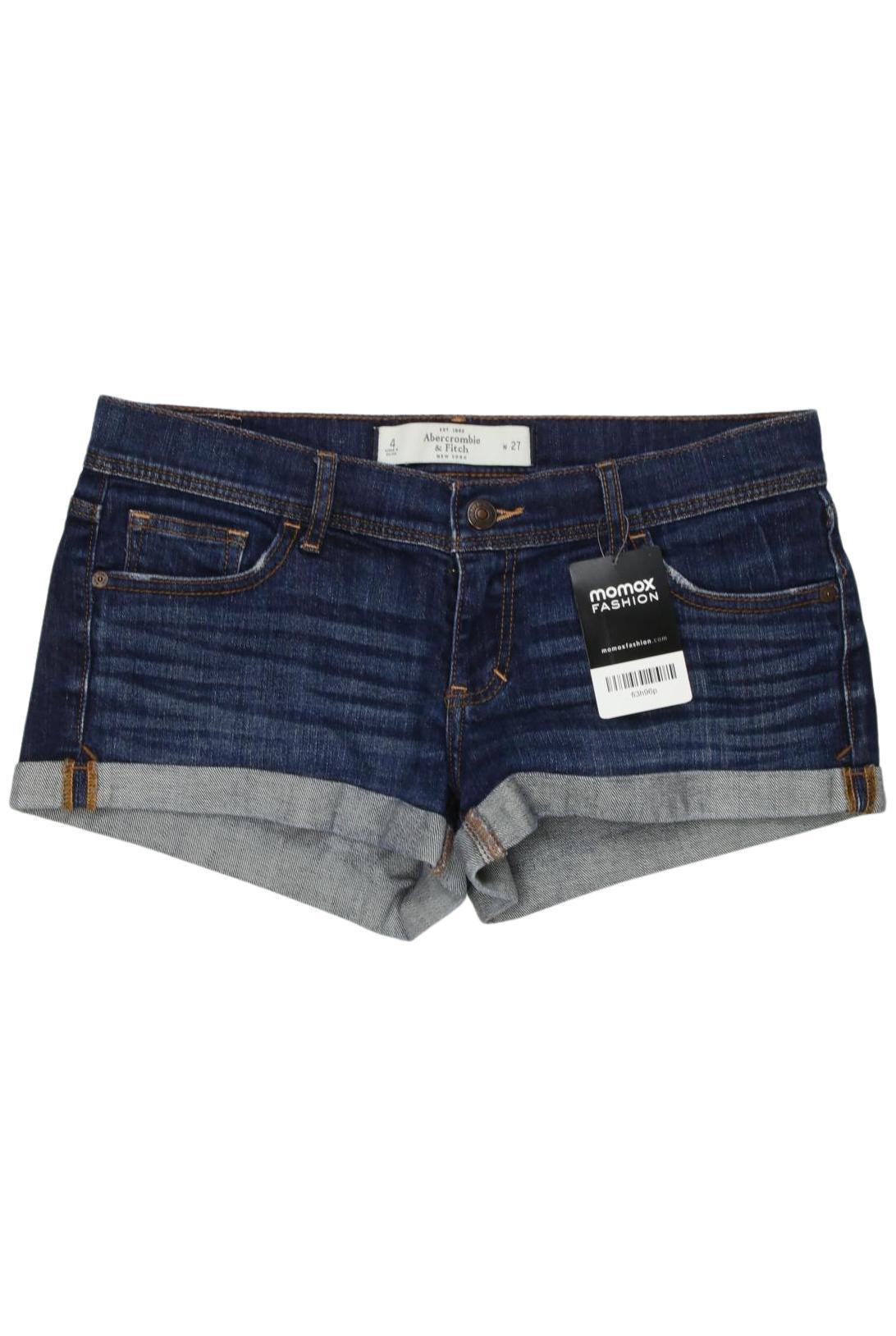 

Abercrombie & Fitch Damen Shorts, marineblau, Gr. 27