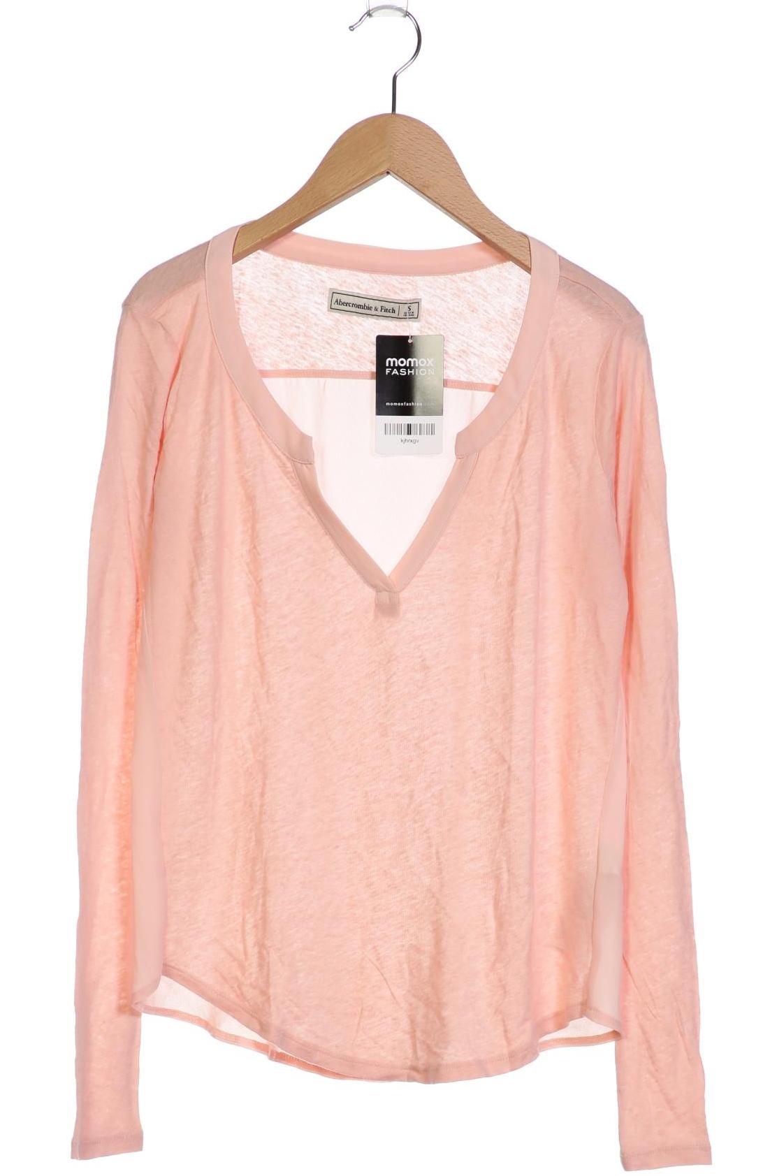 

Abercrombie & Fitch Damen Langarmshirt, pink, Gr. 36
