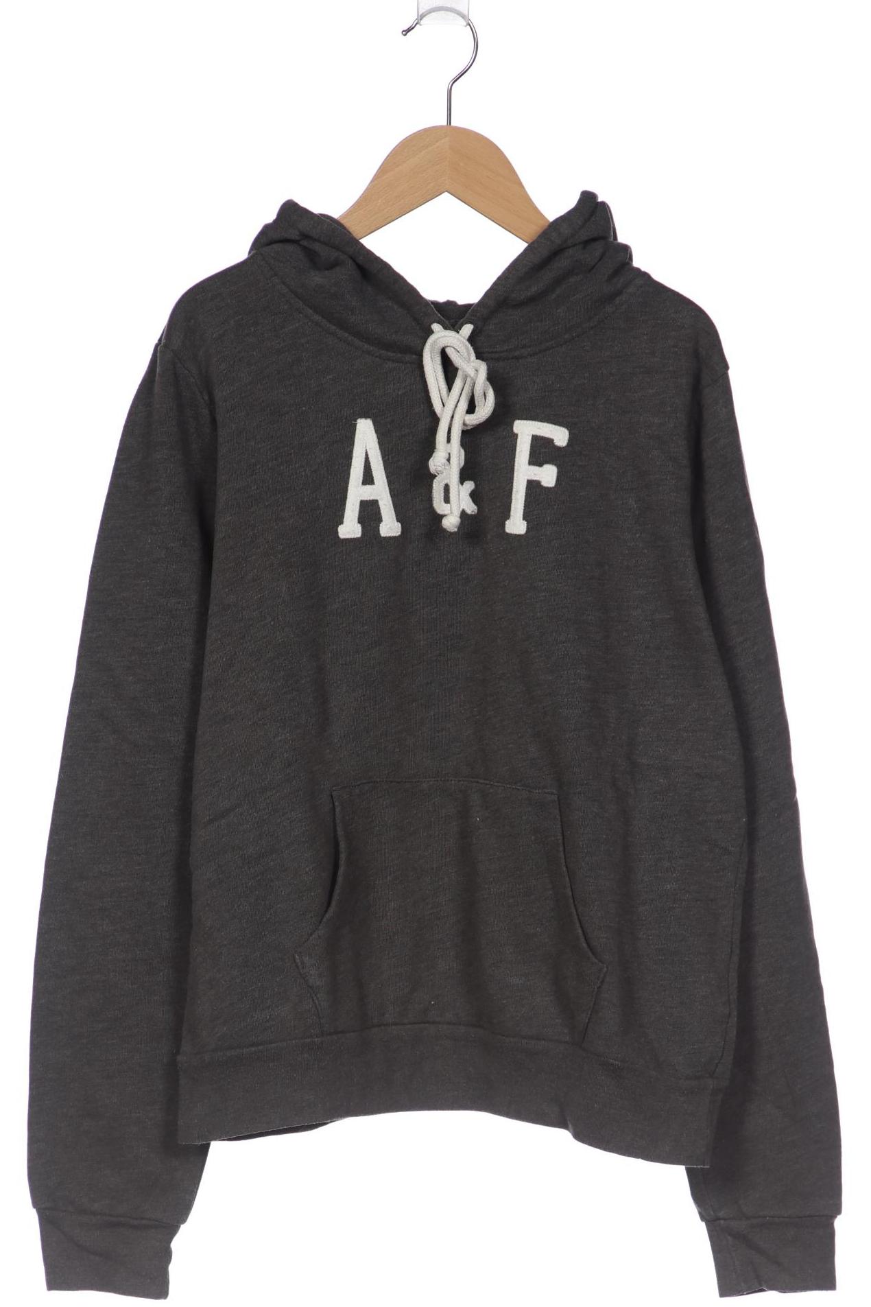 

Abercrombie & Fitch Damen Kapuzenpullover, grau