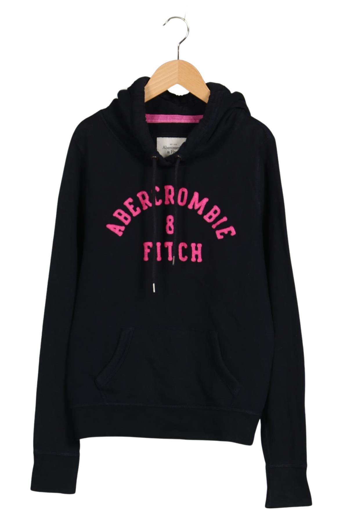 

Abercrombie & Fitch Damen Kapuzenpullover, marineblau, Gr. 42