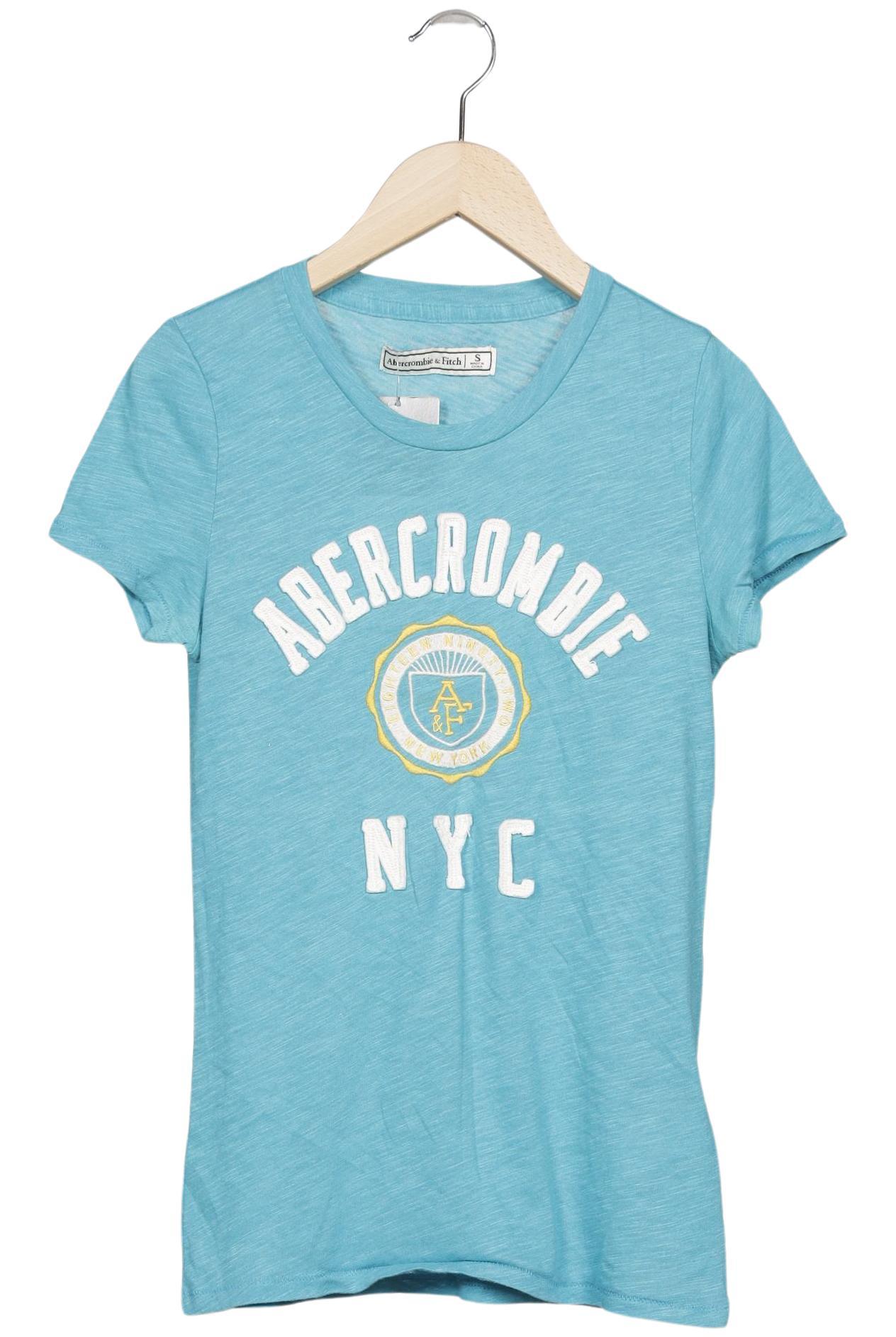 

Abercrombie & Fitch Damen T-Shirt, hellblau, Gr. 36