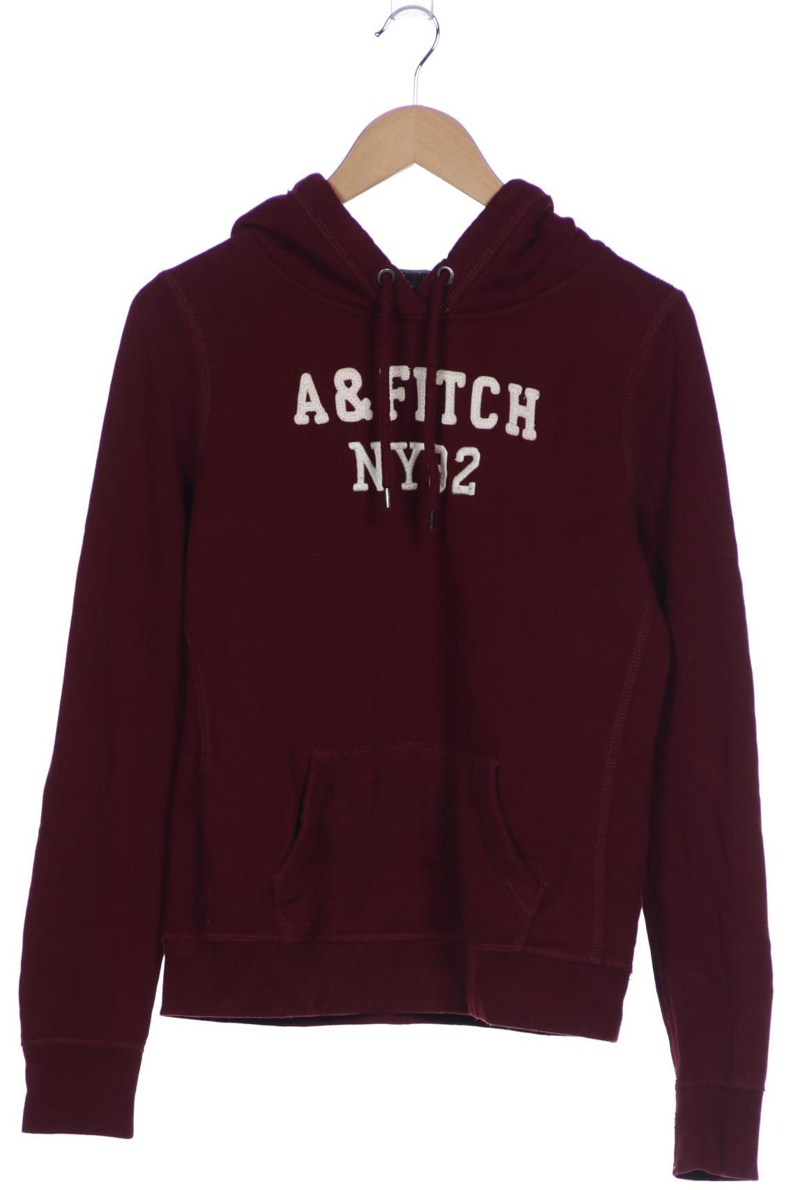 

Abercrombie & Fitch Damen Kapuzenpullover, bordeaux, Gr. 42